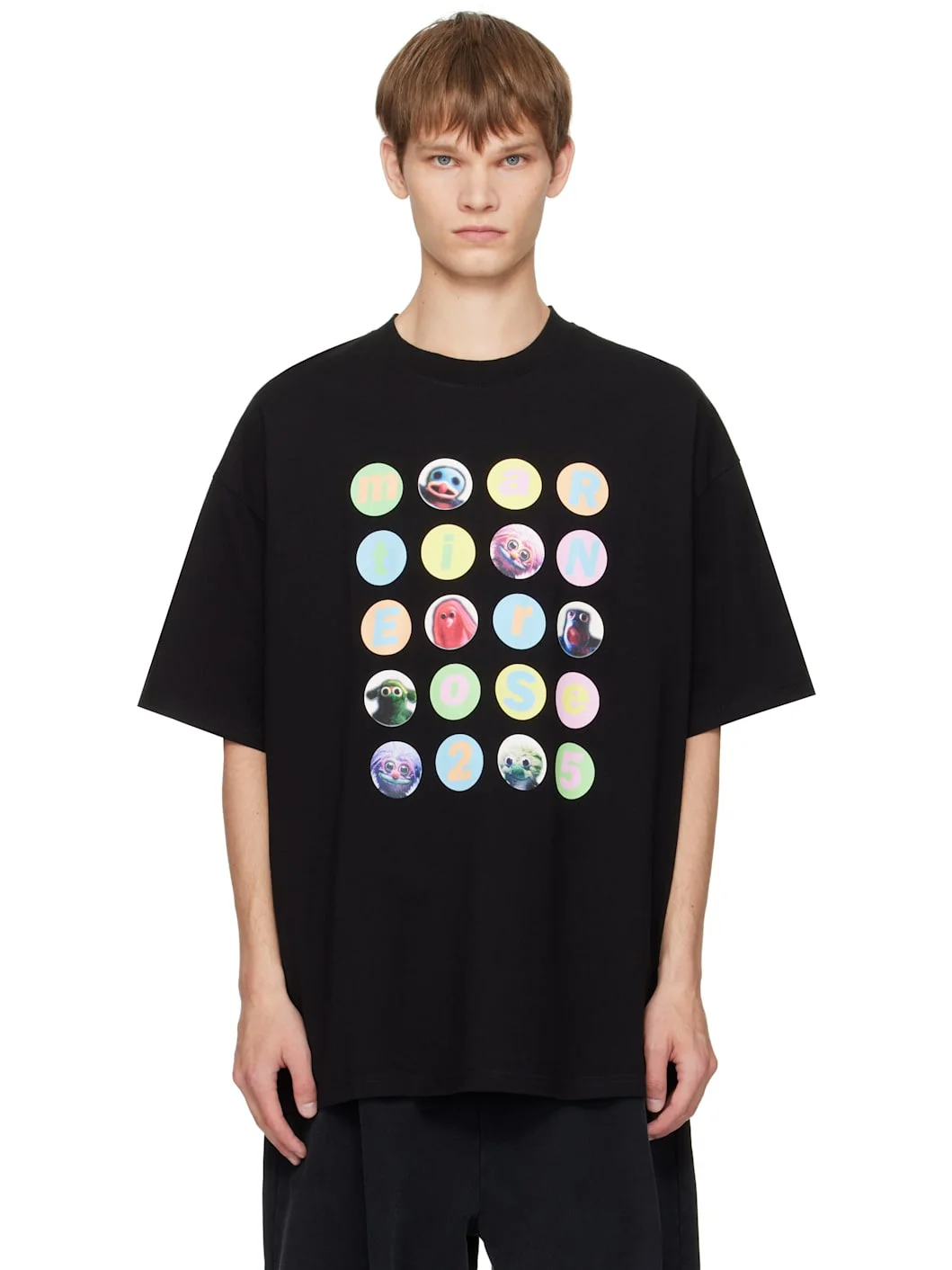 Black Oversized S/S T-shirt - 1