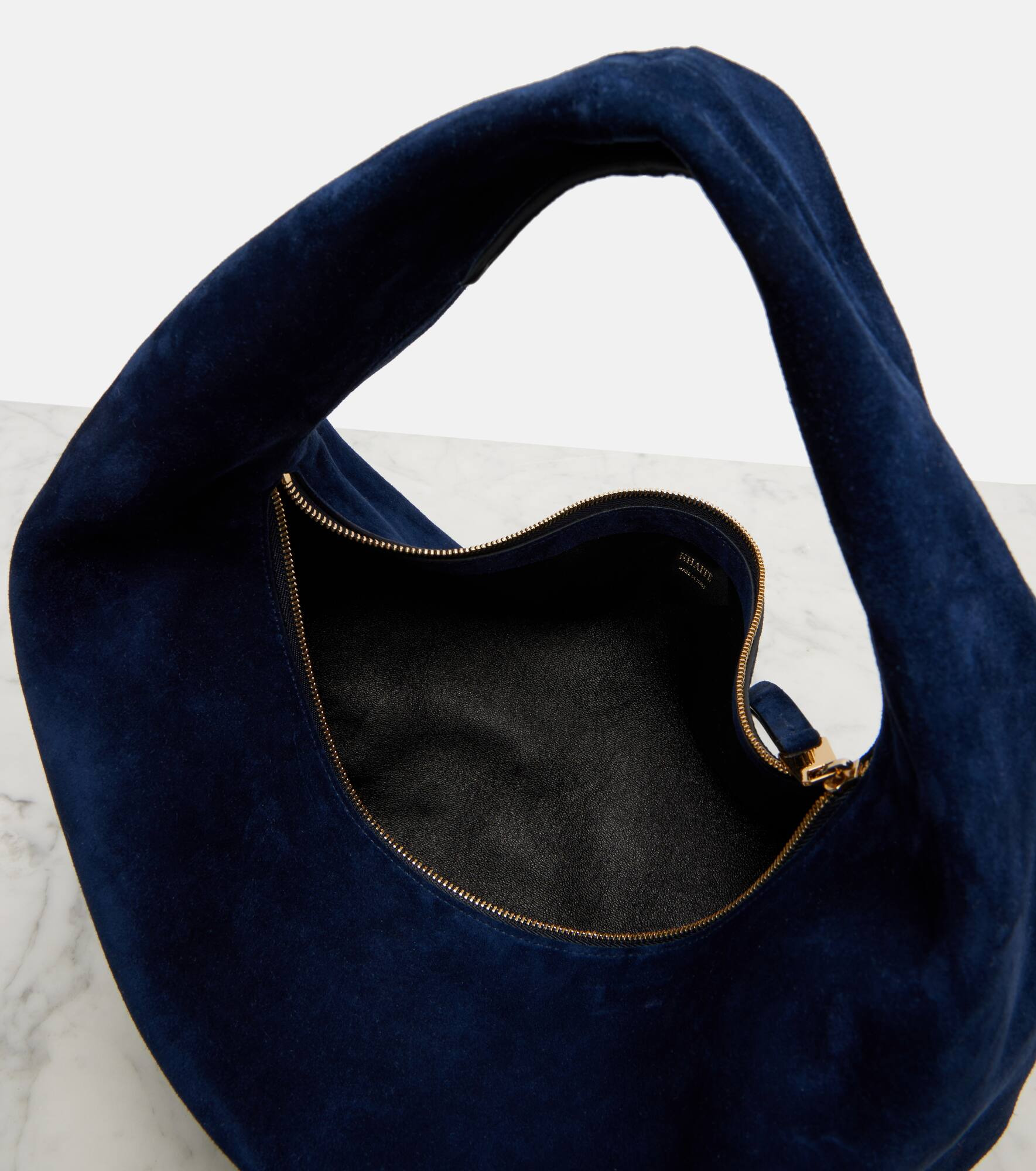 Olivia Medium suede shoulder bag - 3