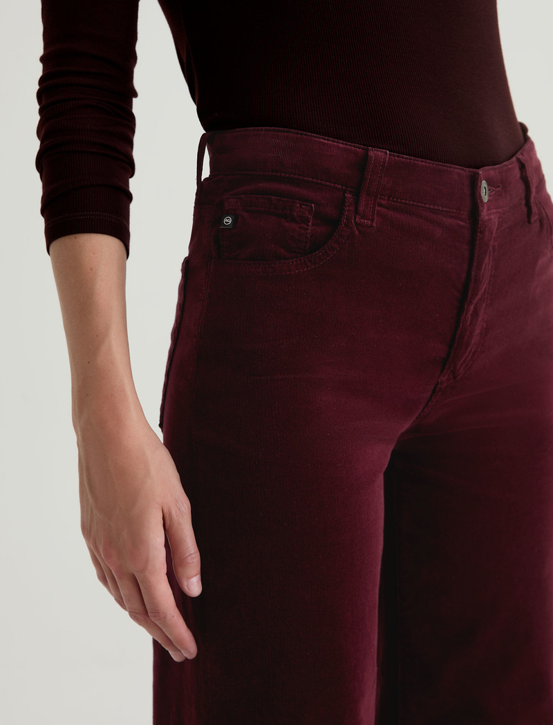 Saige Wide Leg Crop Corduroy Pant 4