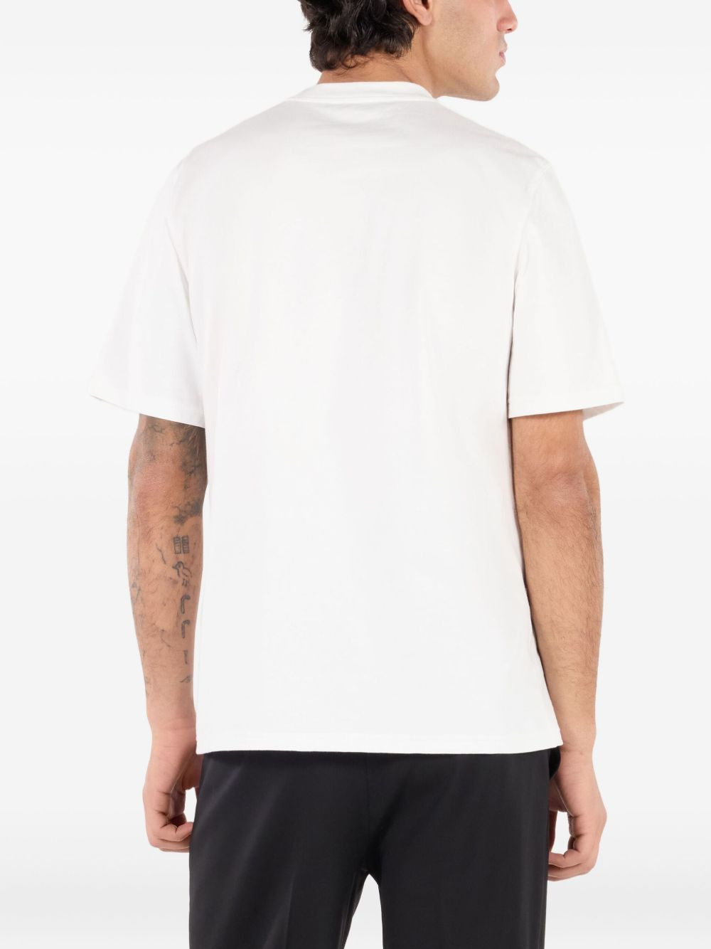logo-embroidered T-shirt - 5