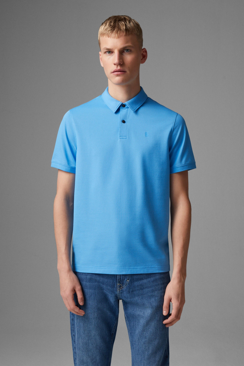 BOGNER Timo Polo shirt in Ice blue outlook
