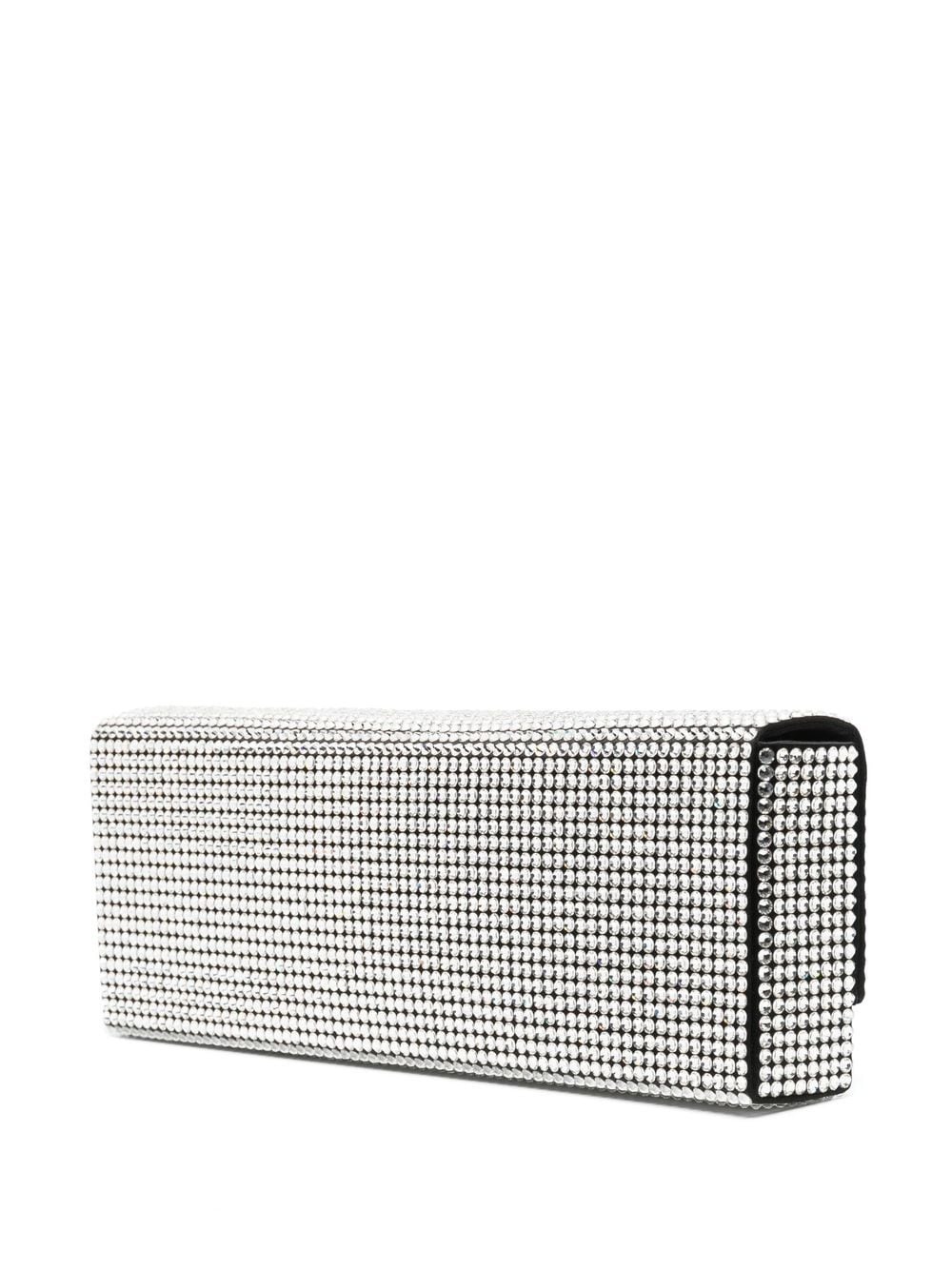 Paloma crystal-embellished clutch bag - 3