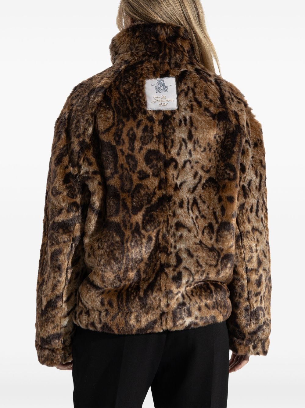faux fur jacket - 4