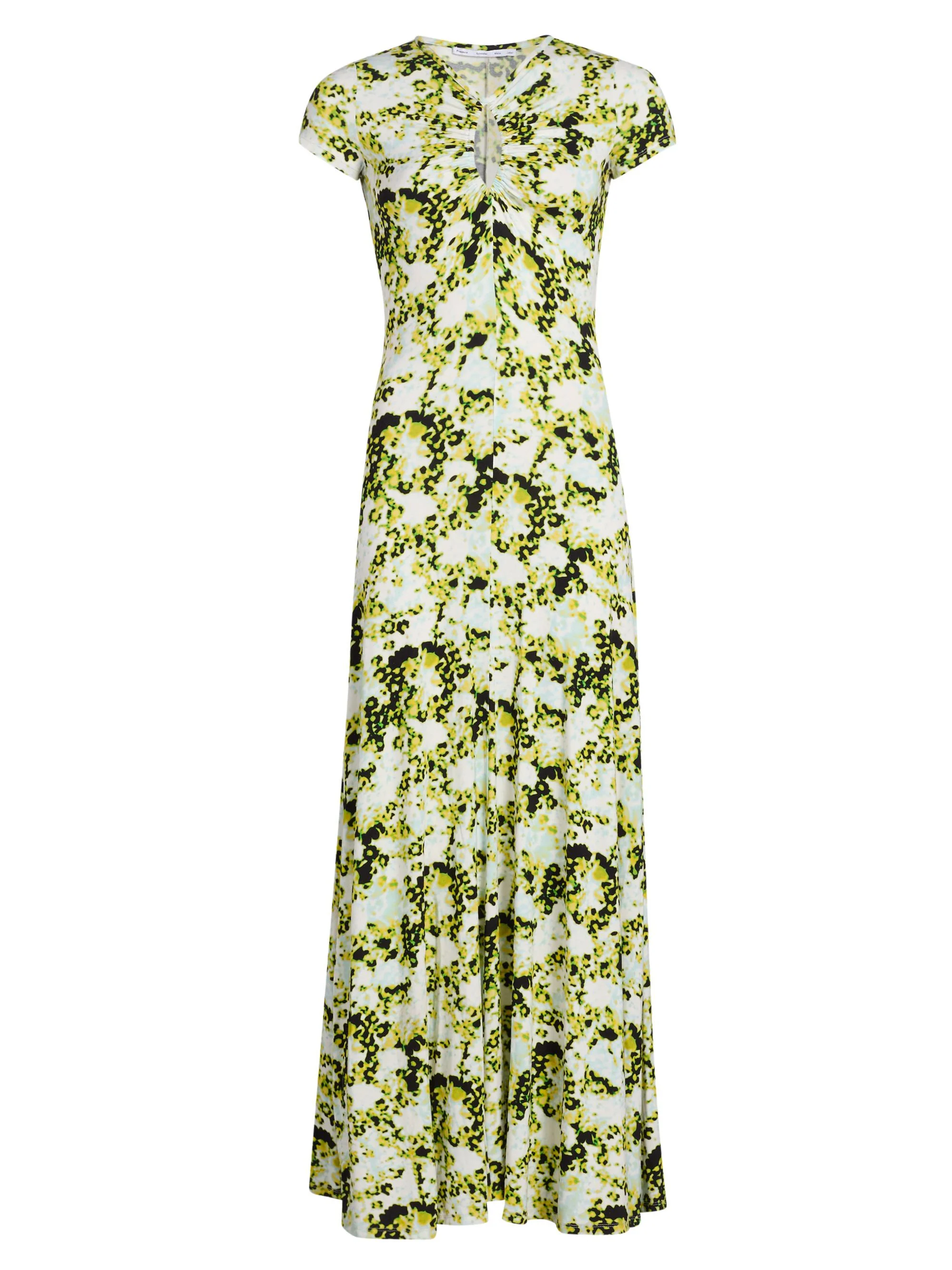 Women's Noelani Floral Jersey Maxi Dress - Straw Multi - 1