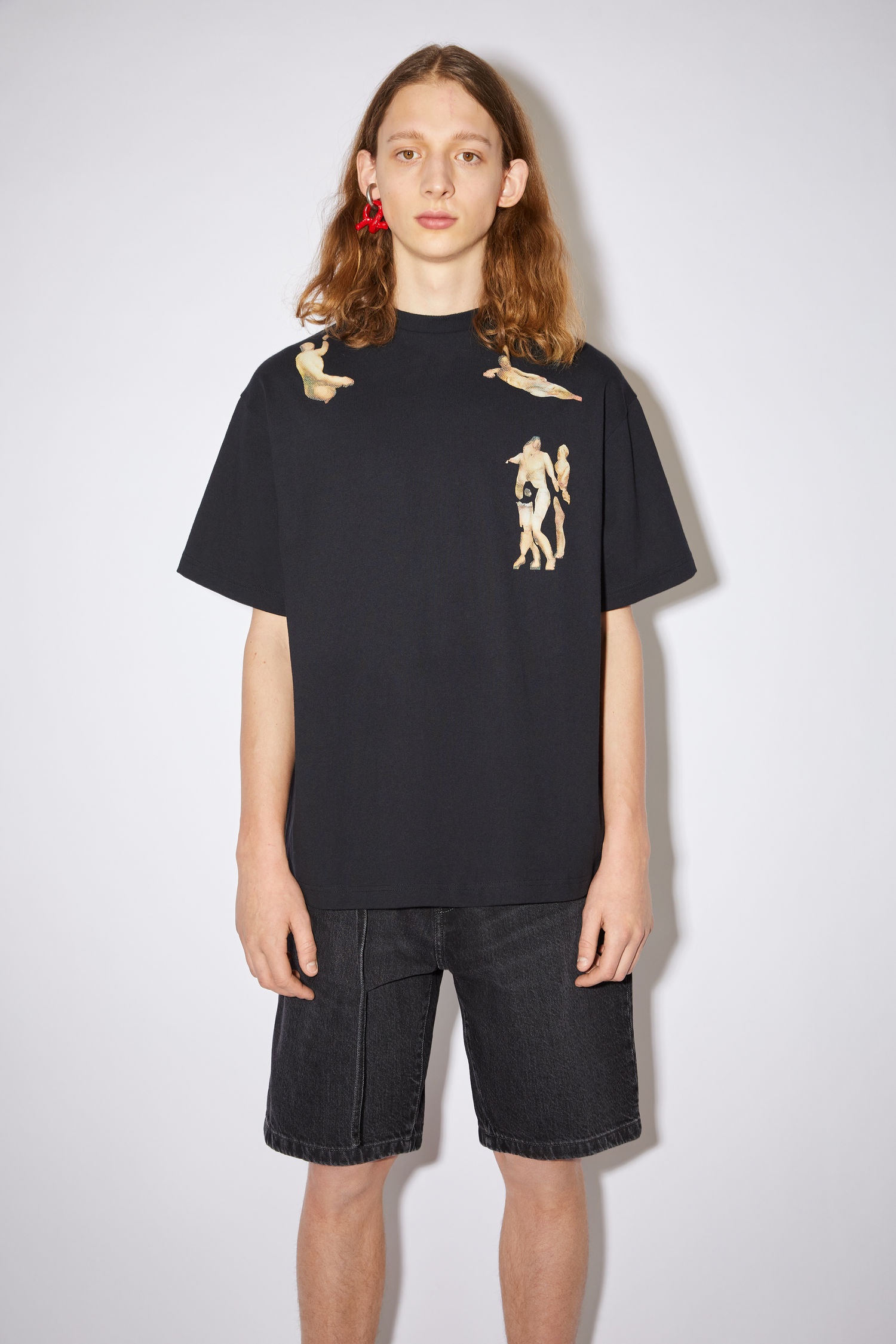 Printed t-shirt - Black - 2