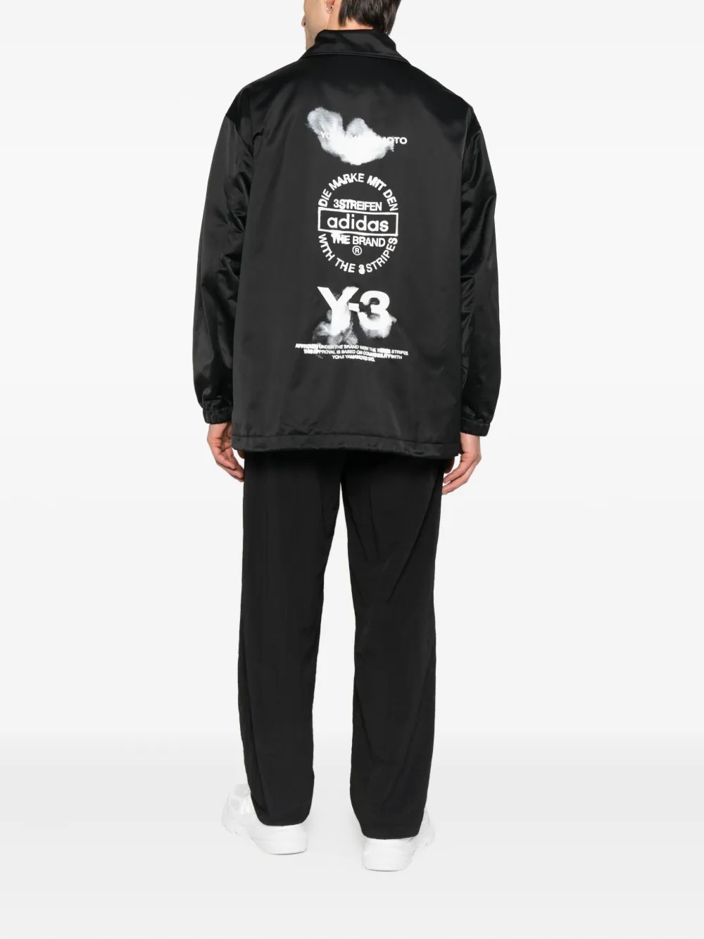 Y-3 - Men  Logo Print Shirt Jacket - 3
