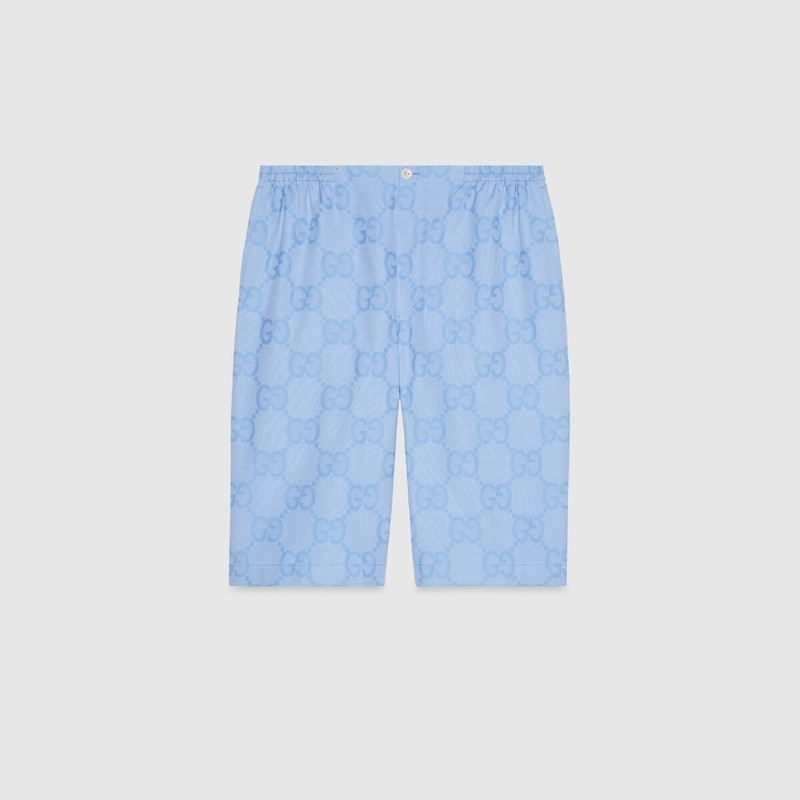 Jumbo GG cotton jacquard shorts 1