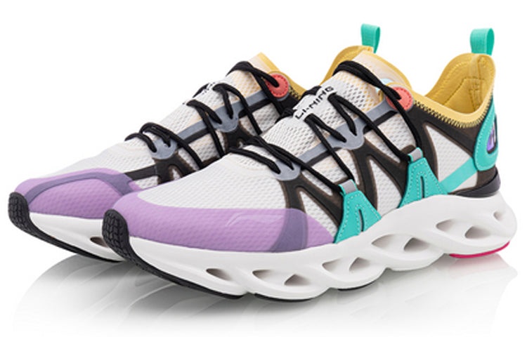 Li-Ning Arc 'White Purple Green' ARHQ057-4 - 3
