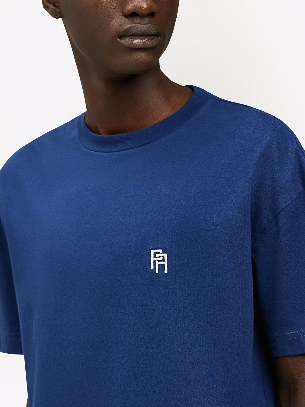 monogram-embroidered T-shirt - 5