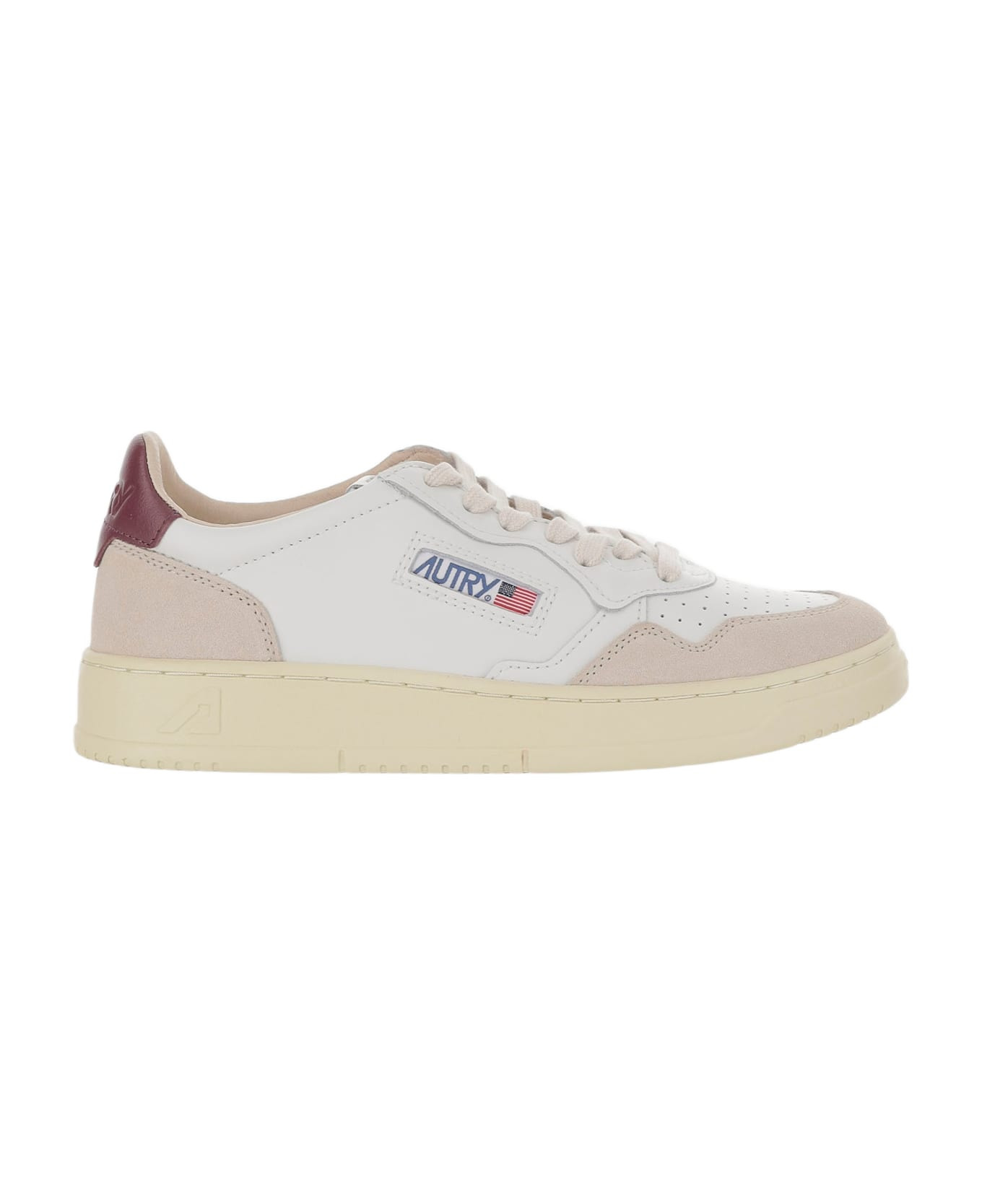 Low Medalist Leather Sneakers - 1