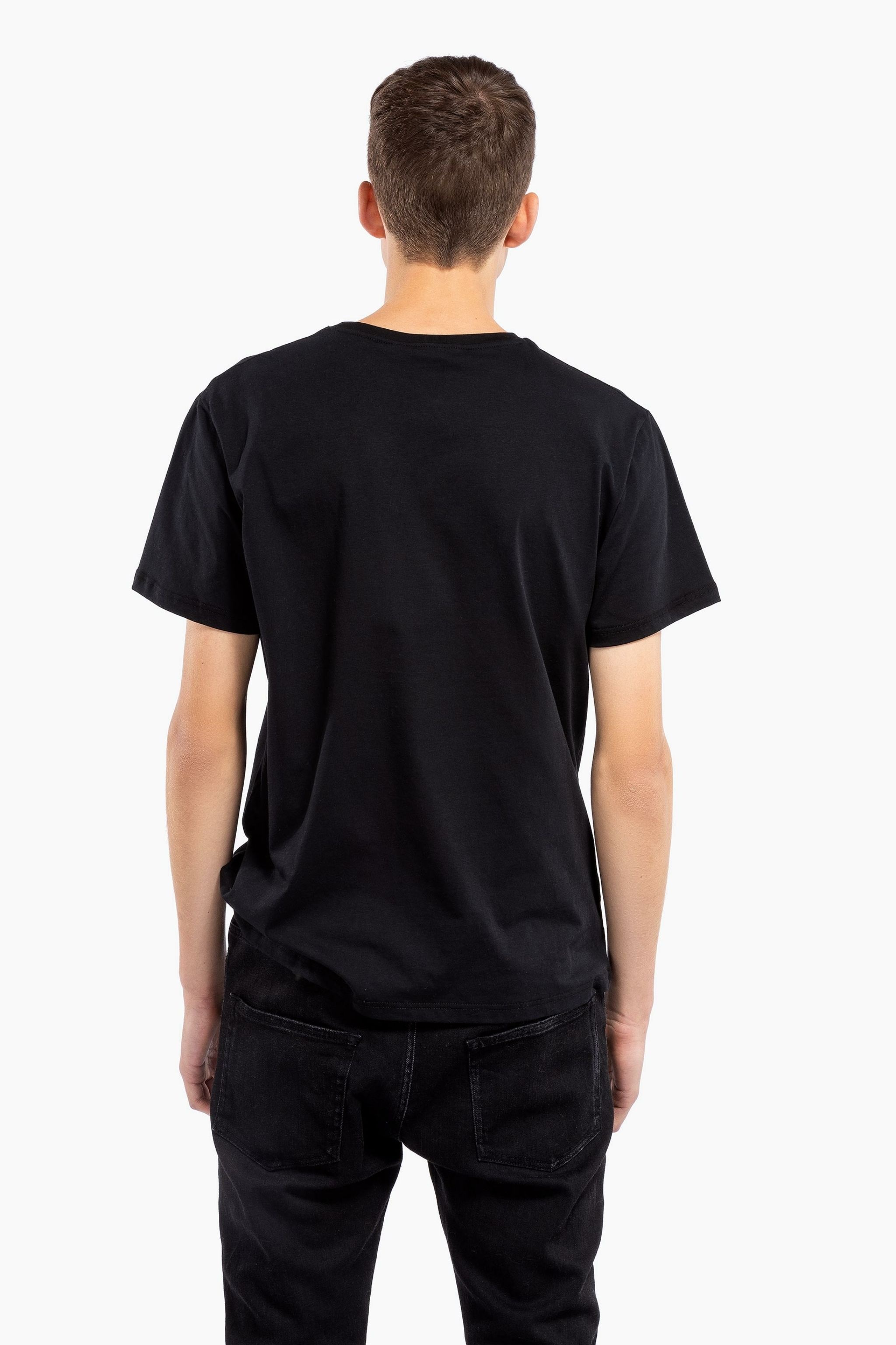 CONTRAST LOGO T-SHIRT - 3