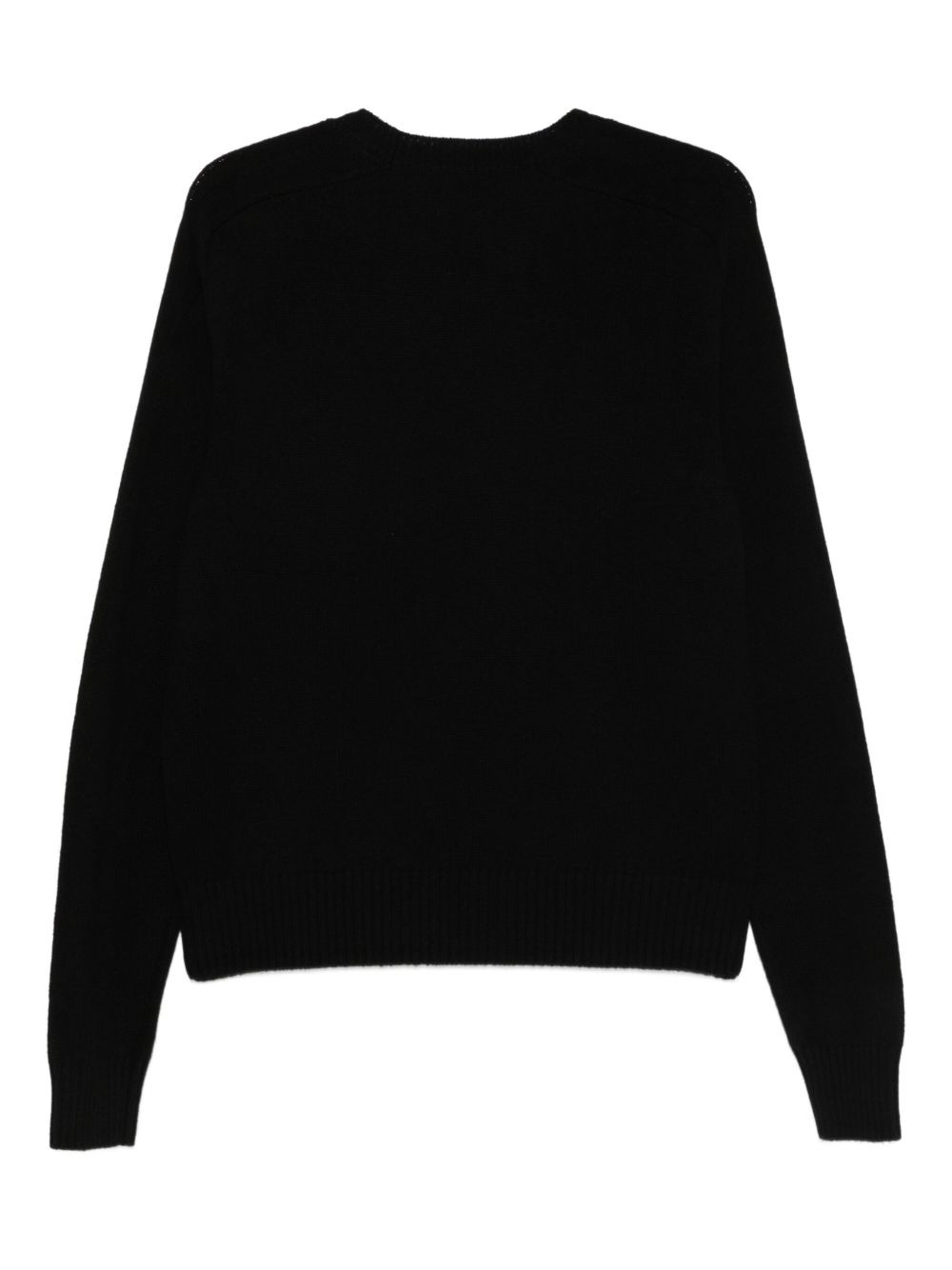round-neck cashmere sweater - 2