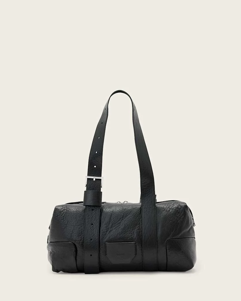 ARES GRAIN LEATHER SHOULDER BAG - 1