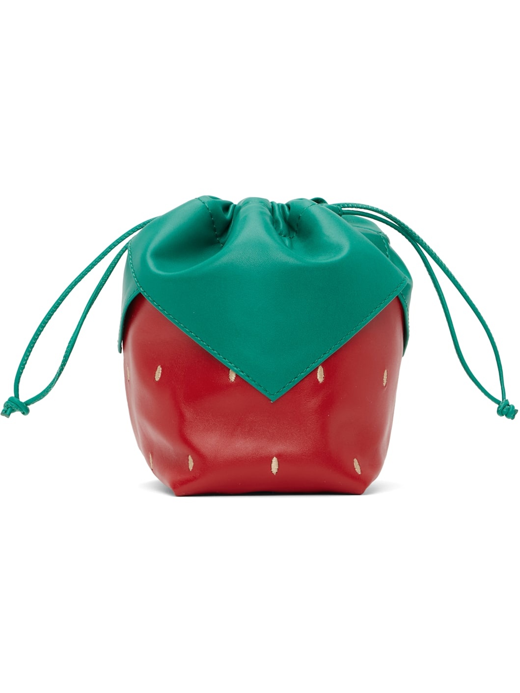 Green & Red Duxia Pouch - 1