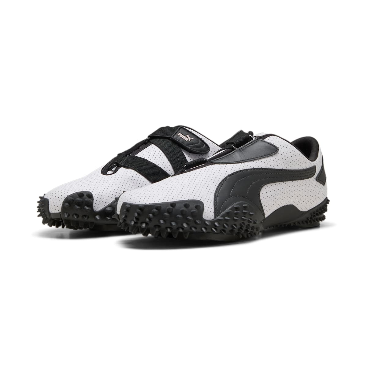 PUMA Mostro Perforated Leather 'White Black' 397331-01 - 3