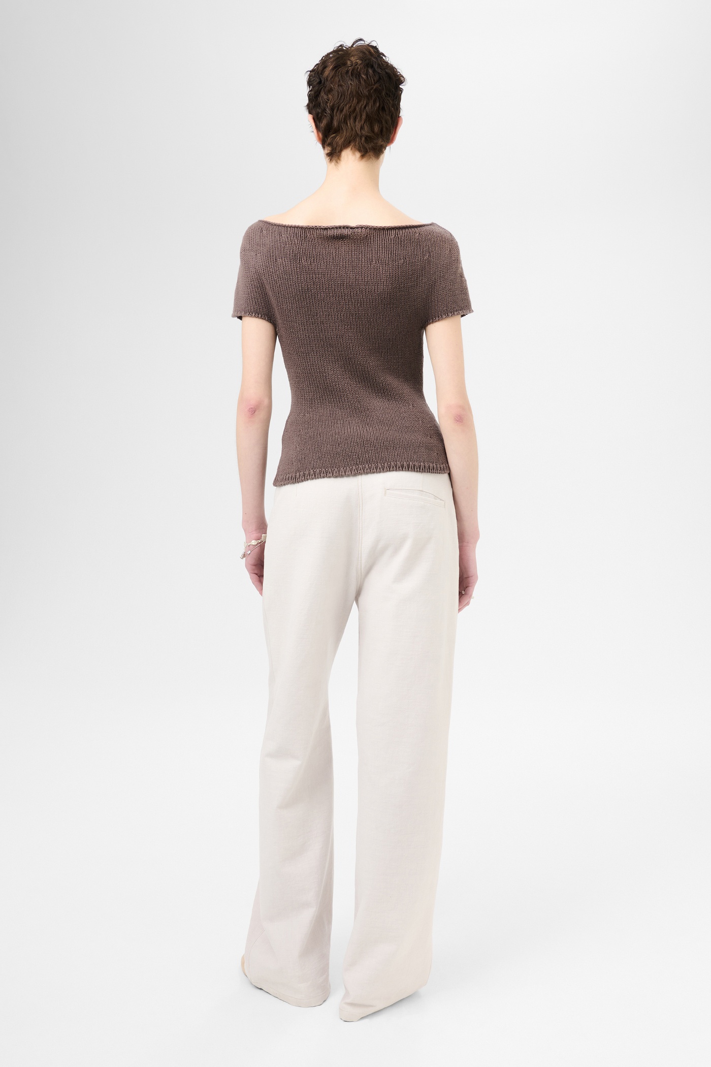 Sculpt Tank Wet Bark Dry Cotton - 5