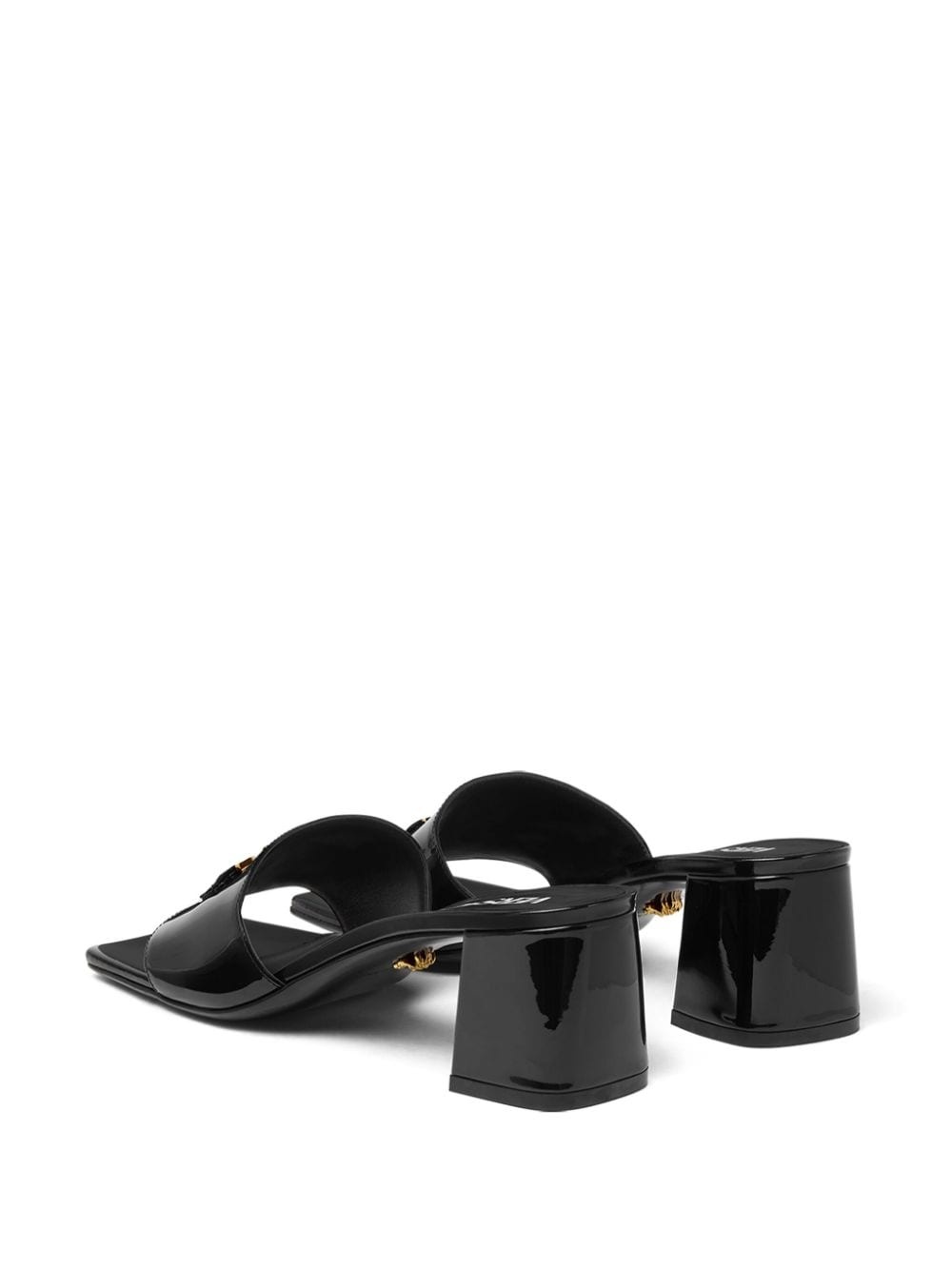 Medusa-head leather mules - 3