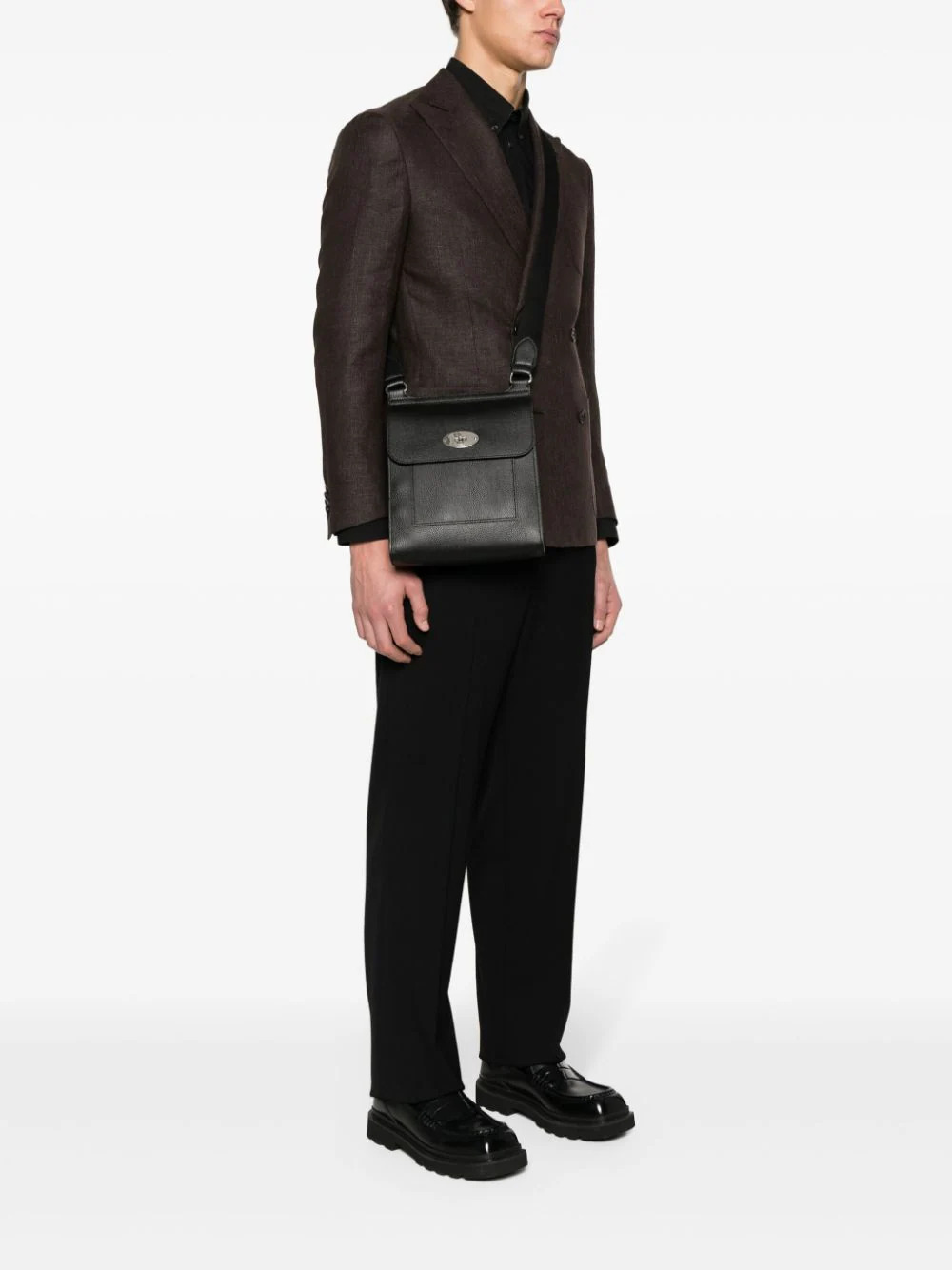 Antony Black & Silver Small Classic Grain - 2