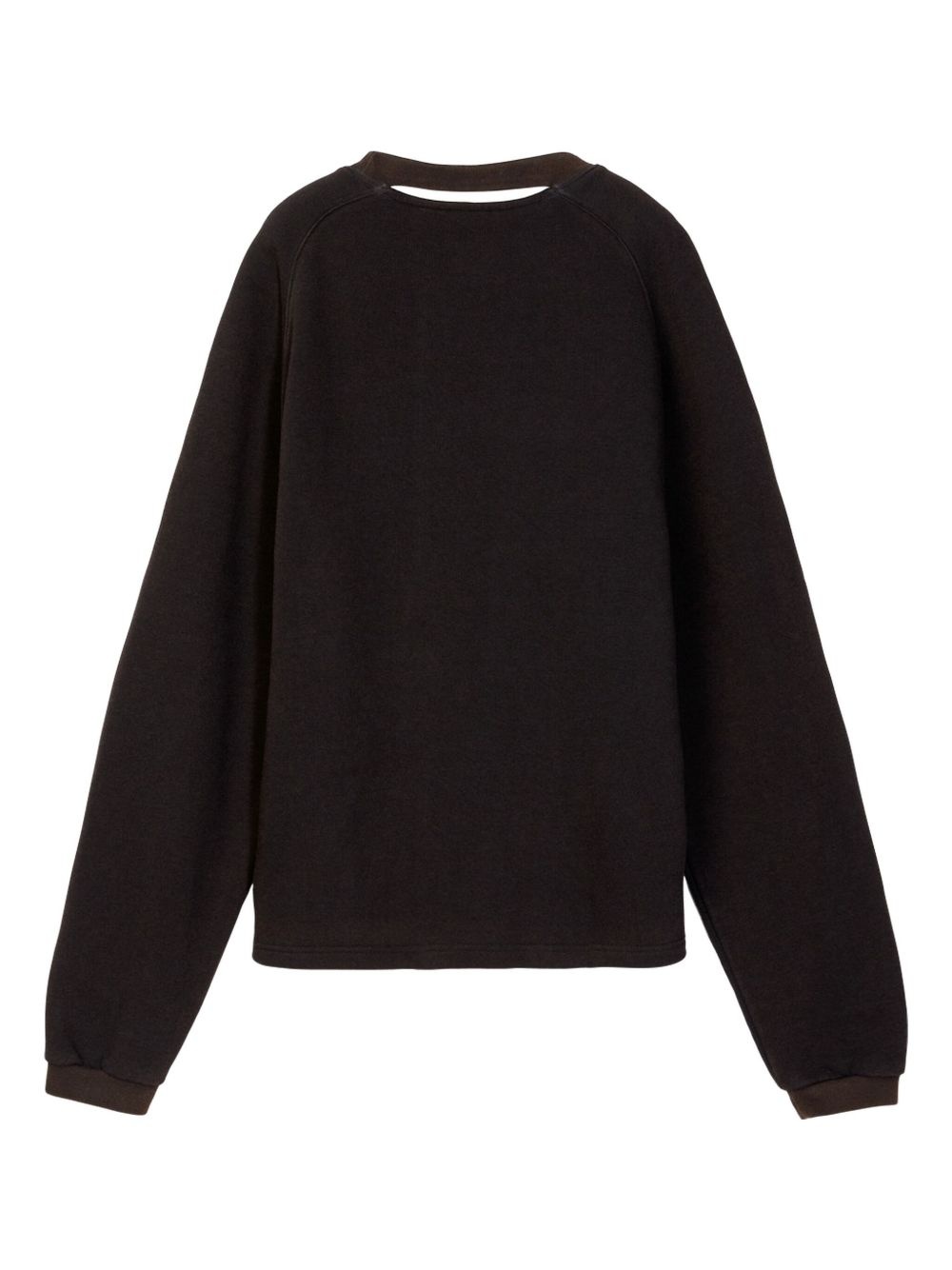 crew neck sweatshirt - 2