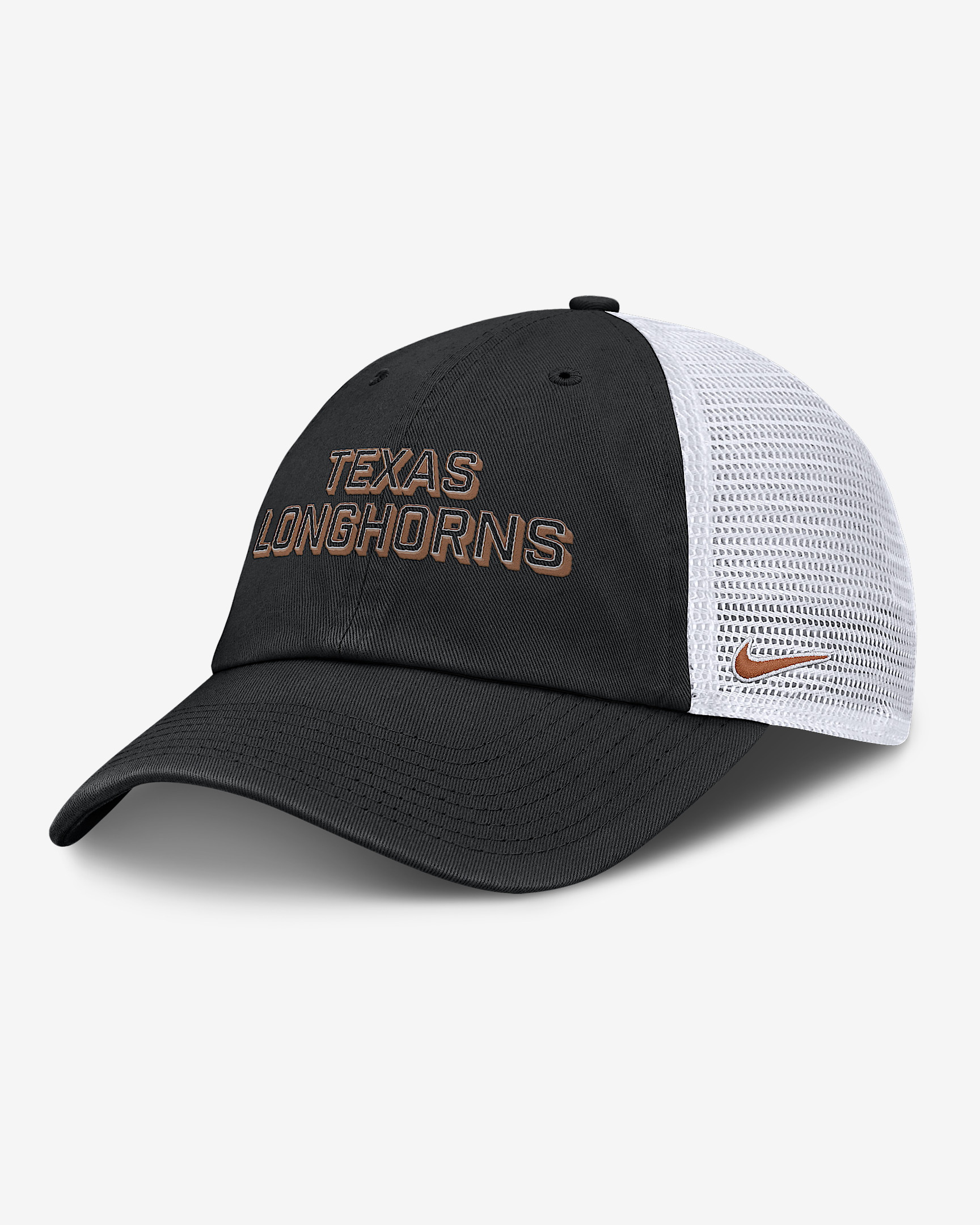 Texas On-Field Club Gameday Men's Nike College Trucker Adjustable Hat - 1