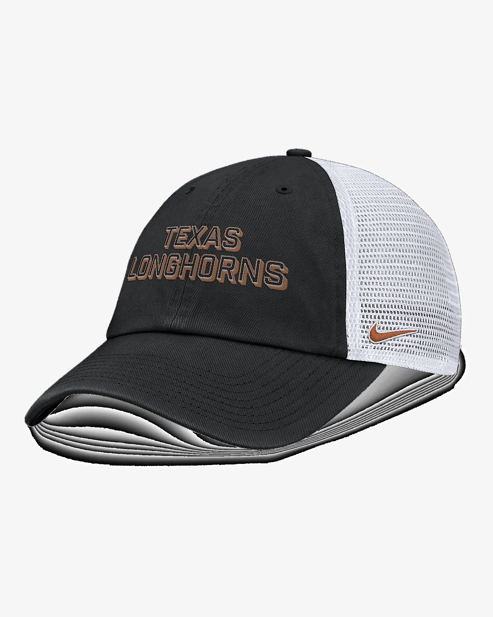 Texas On-Field Club Gameday Men's Nike College Trucker Adjustable Hat - 1
