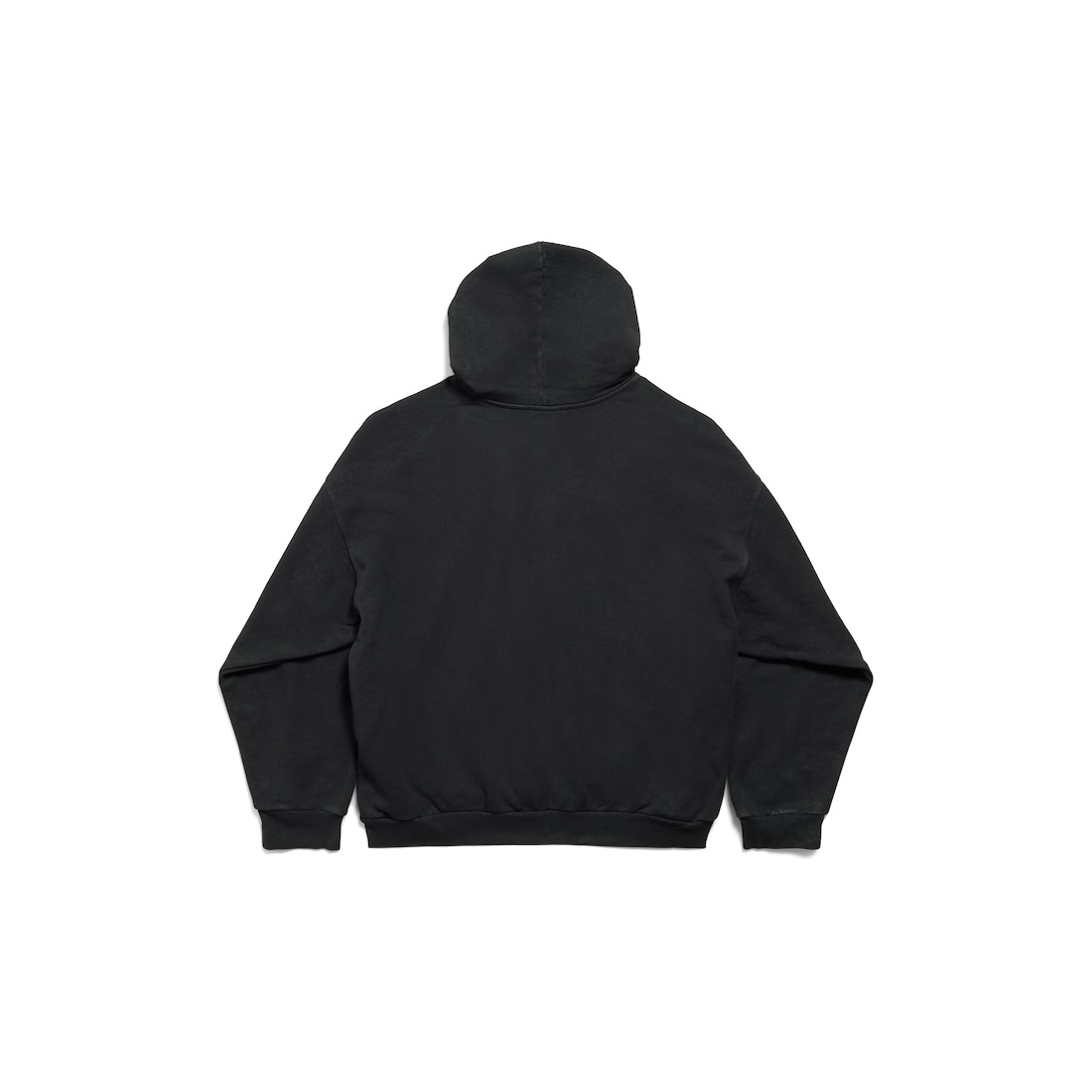 City Of Angels Hoodie Medium Fit in Black Faded - 2