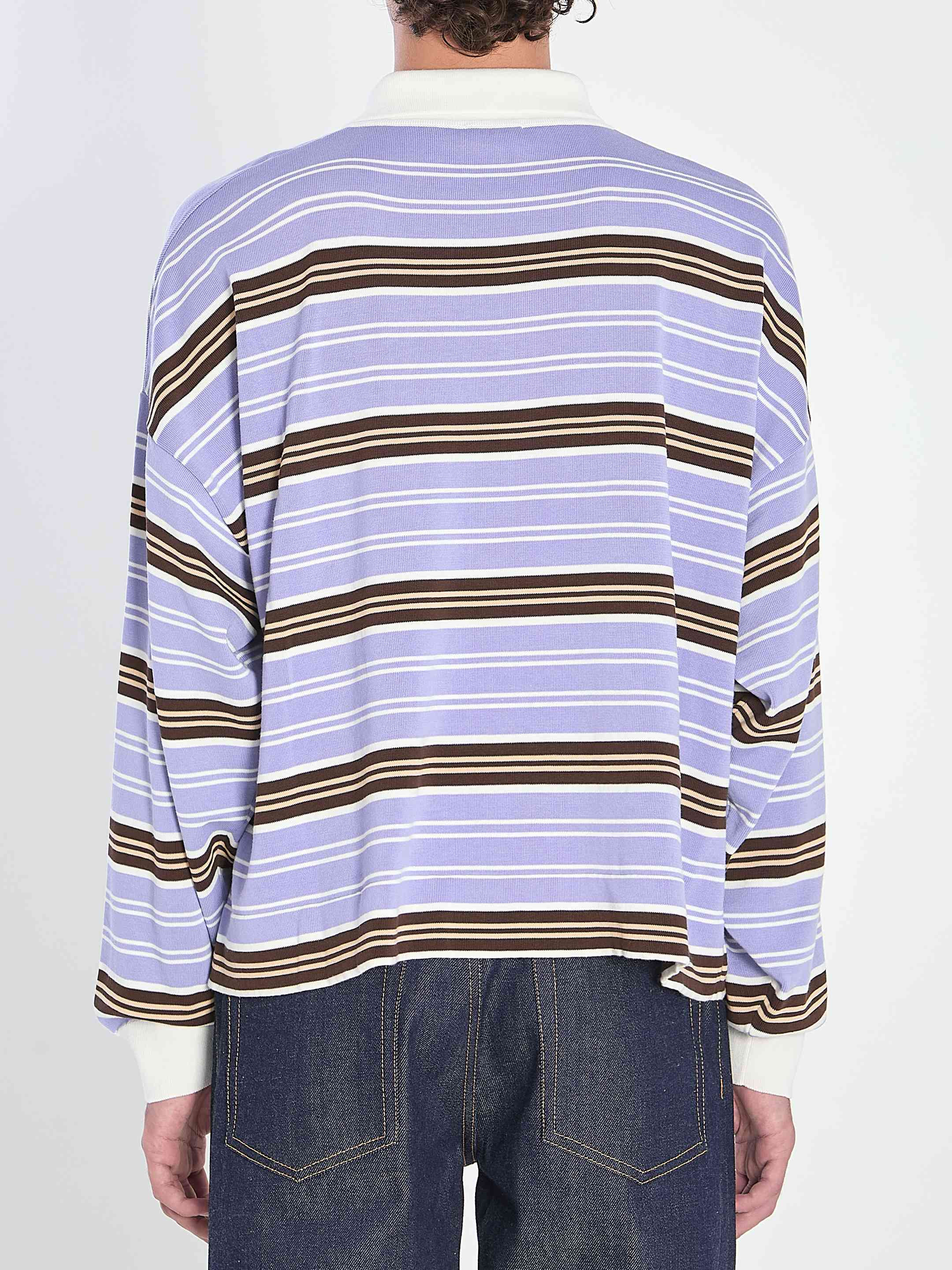 Celine Men Long-Sleeve Polo Shirt - 4