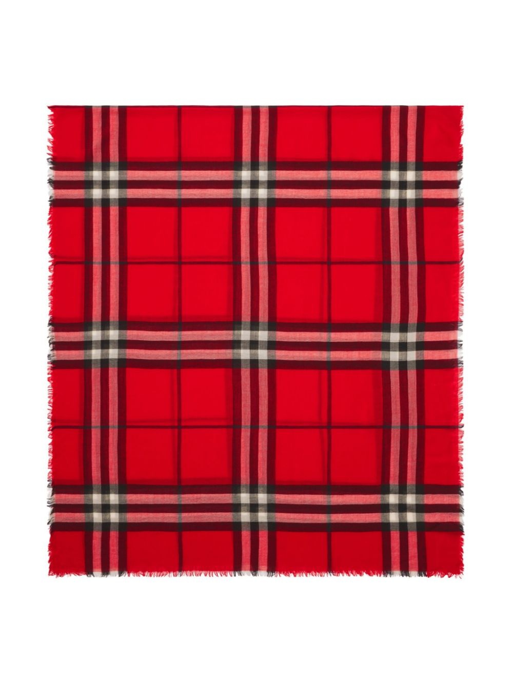 check wool scarf - 3