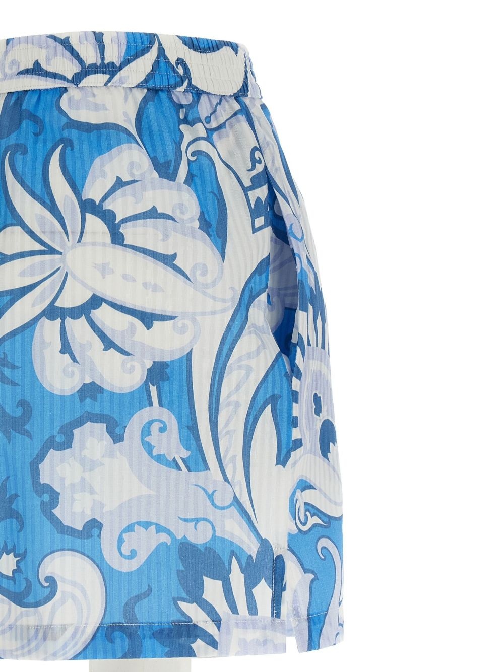 paisley-print shorts - 4