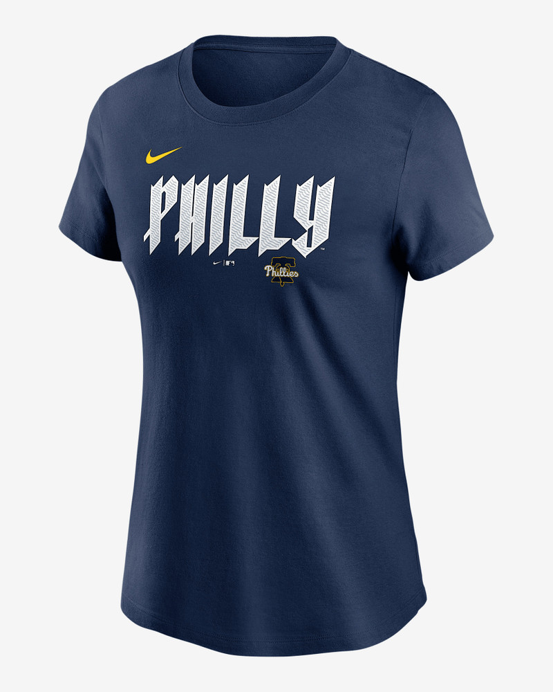 Trea Turner Philadelphia Phillies City Connect Fuse Women's Nike MLB T-Shirt 1