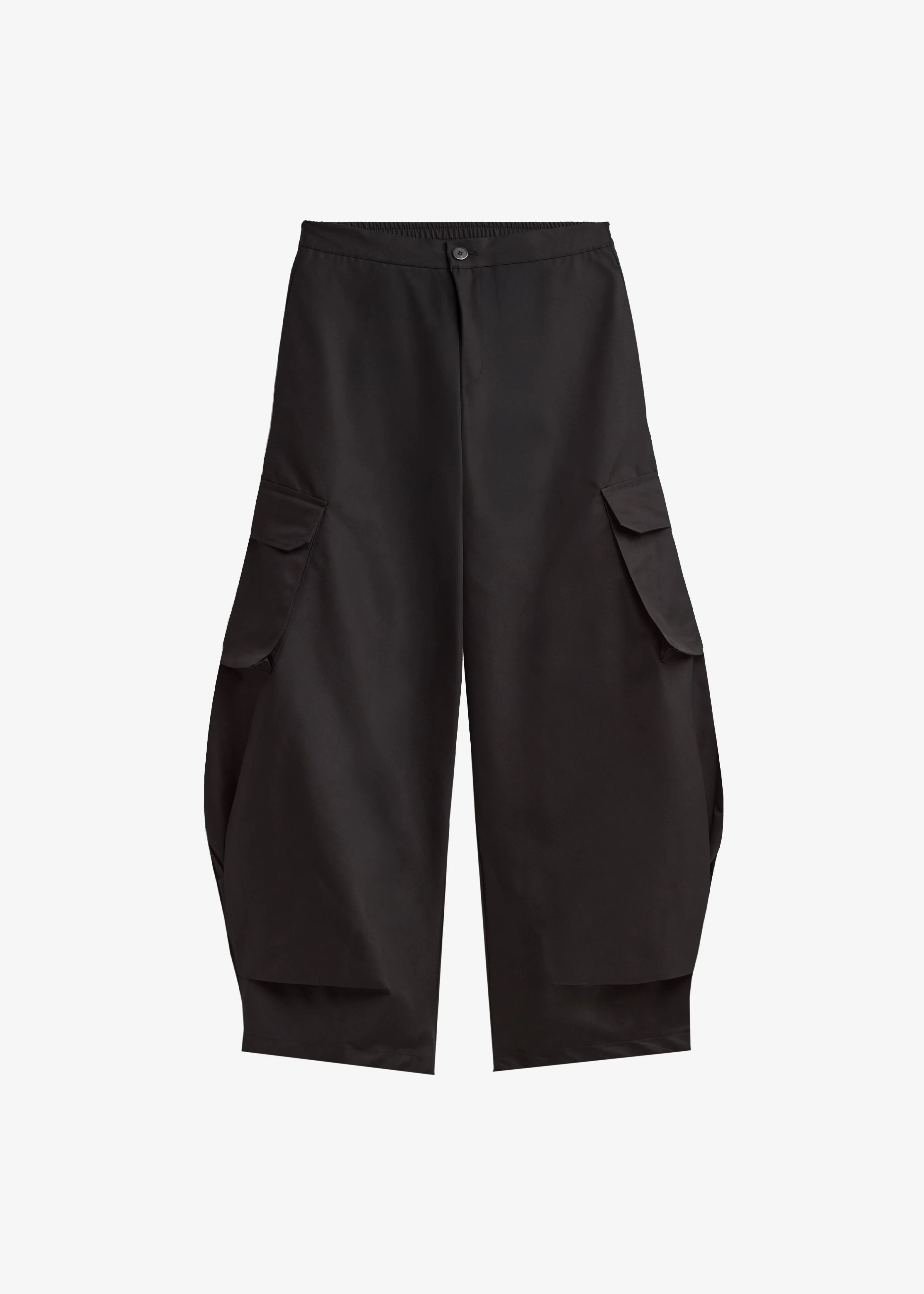Geilo Barrel Leg Pants - Black - 1