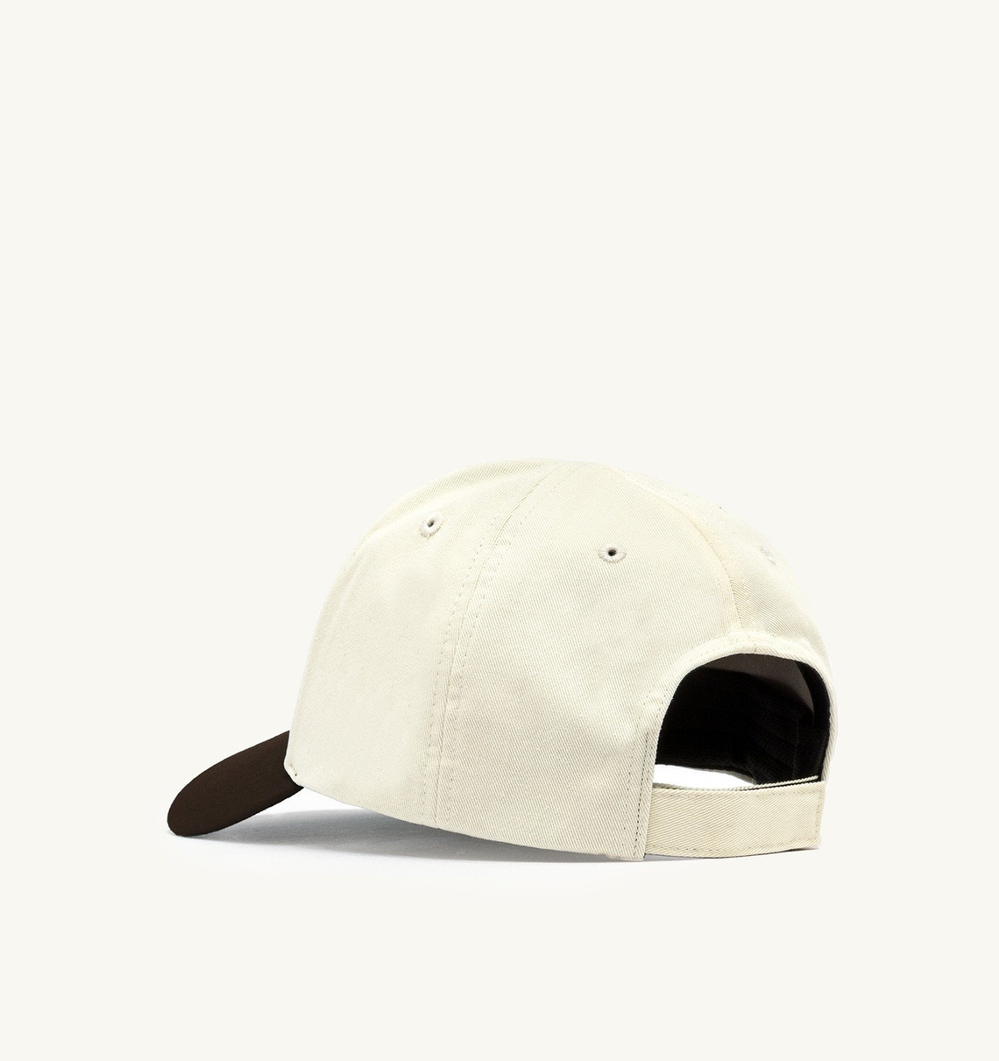 UNISEX EMBROIDERED LOGO BICOLOR BASEBALL CAP - 3