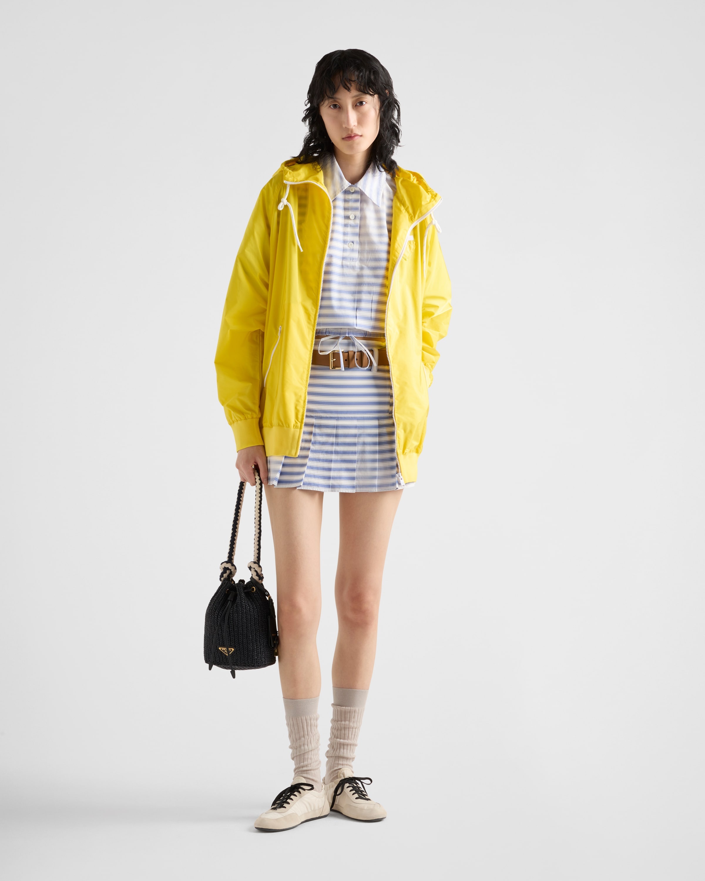Striped old poplin polo shirt - 2