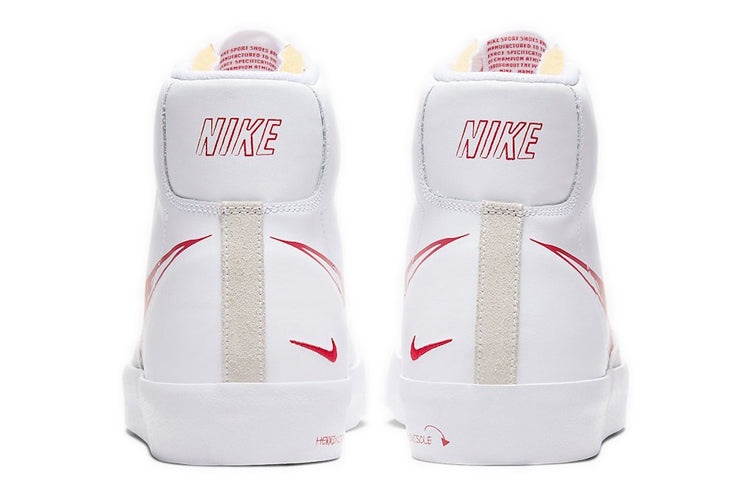 Nike Blazer Mid 77 'Sketch - Red' CW7580-100 - 5