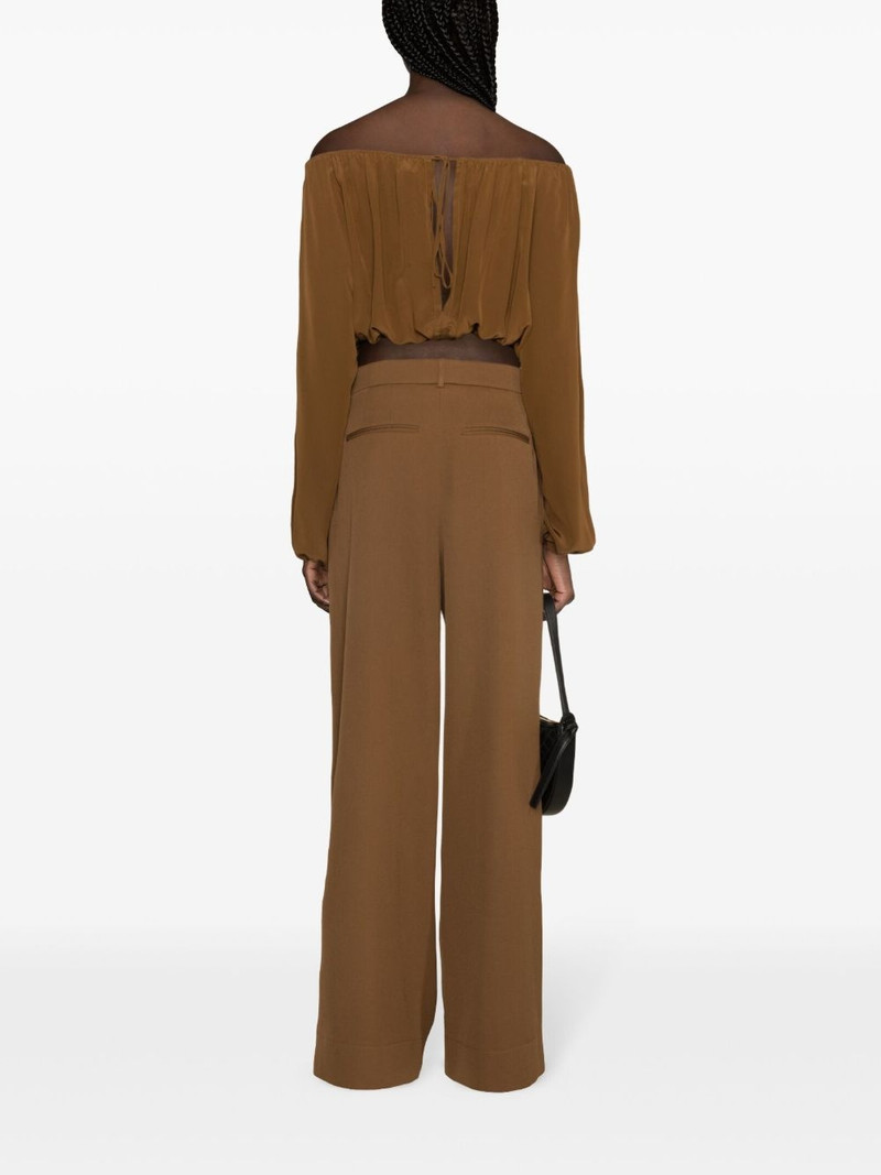 wide-leg virgin wool trousers 4
