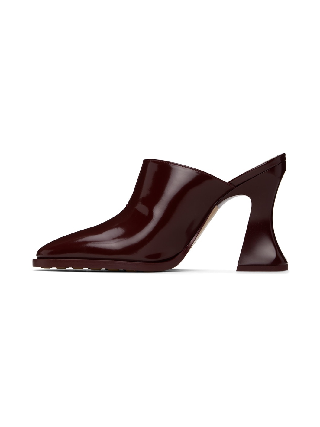 Burgundy Cha-Cha Mules - 3