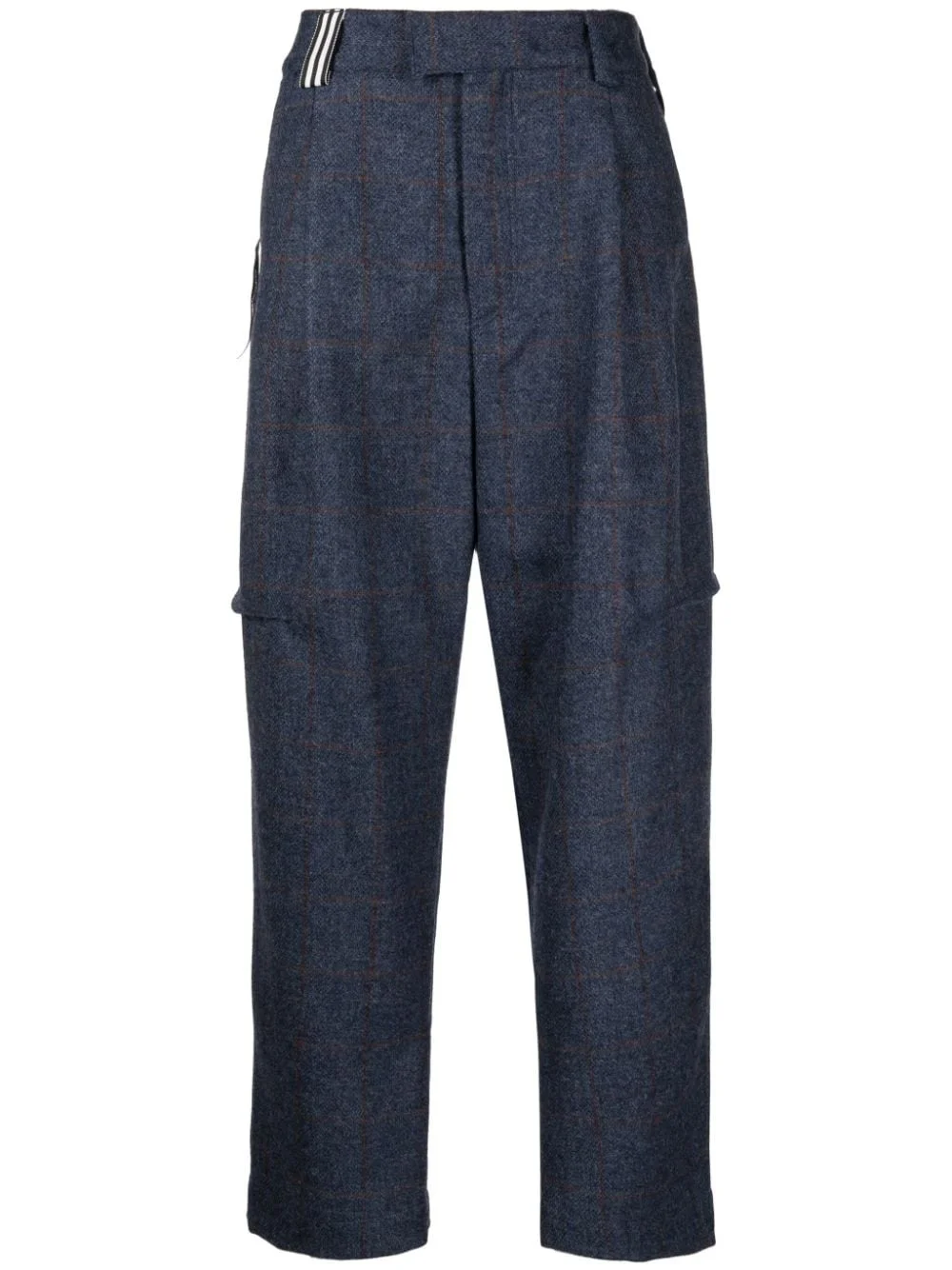 Jules wide-leg wool trousers - 1