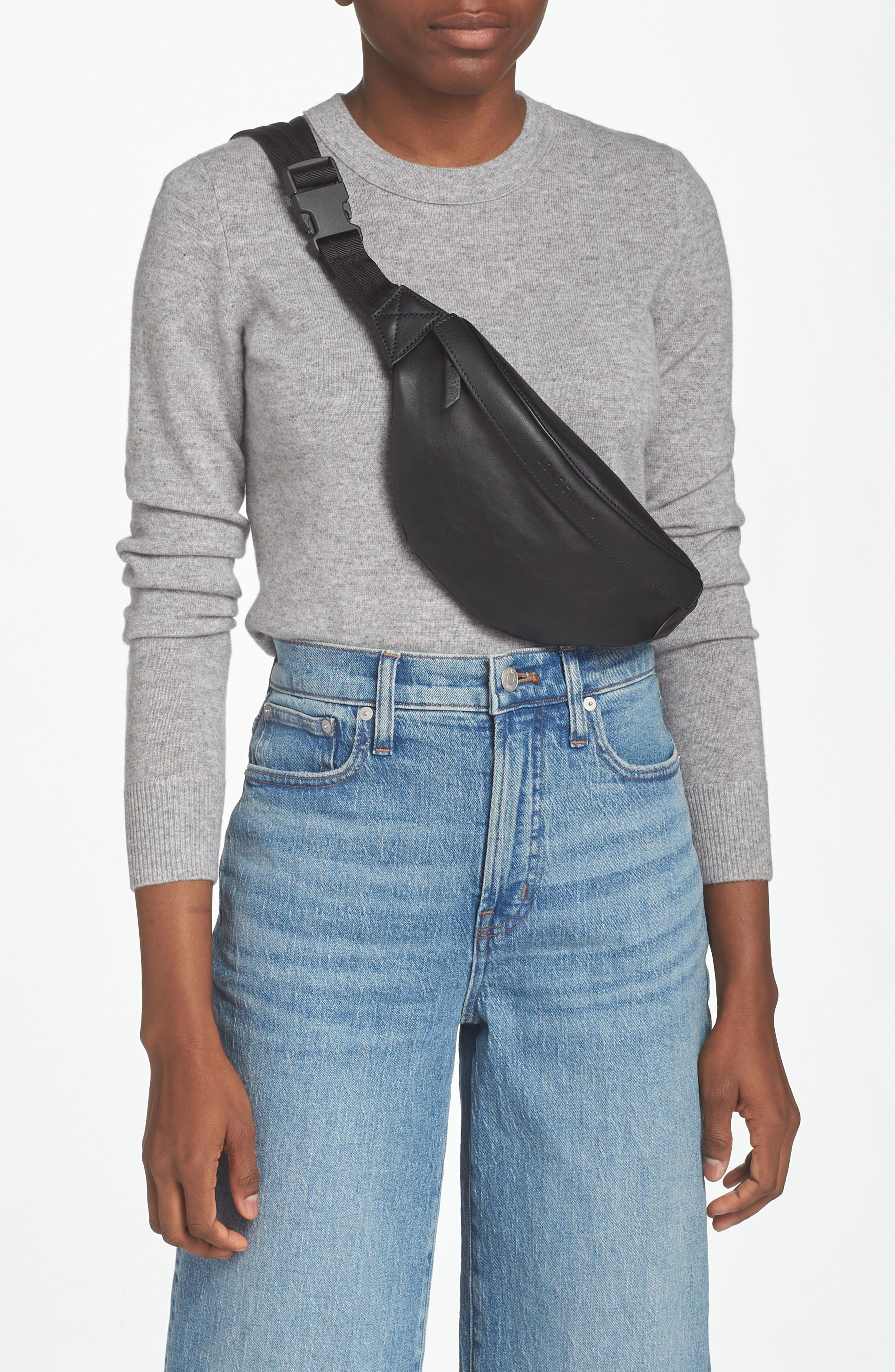Longchamp 3D Leather Belt Bag in Black at Nordstrom - 2