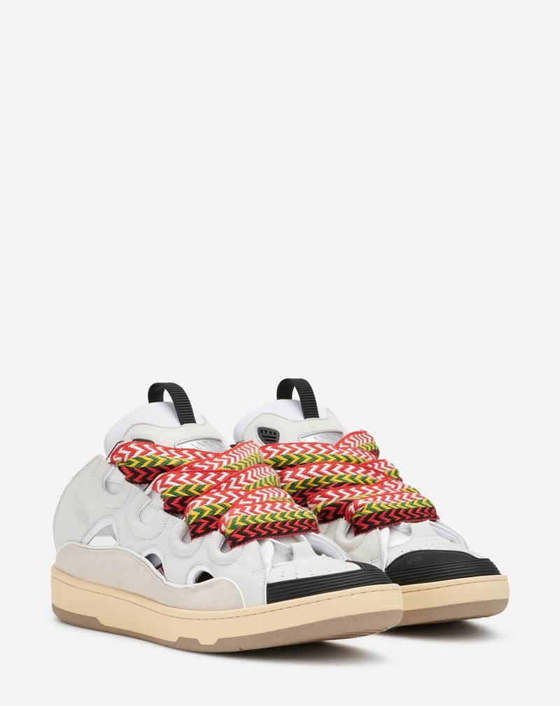 Lanvin LEATHER CURB MULE SNEAKERS outlook