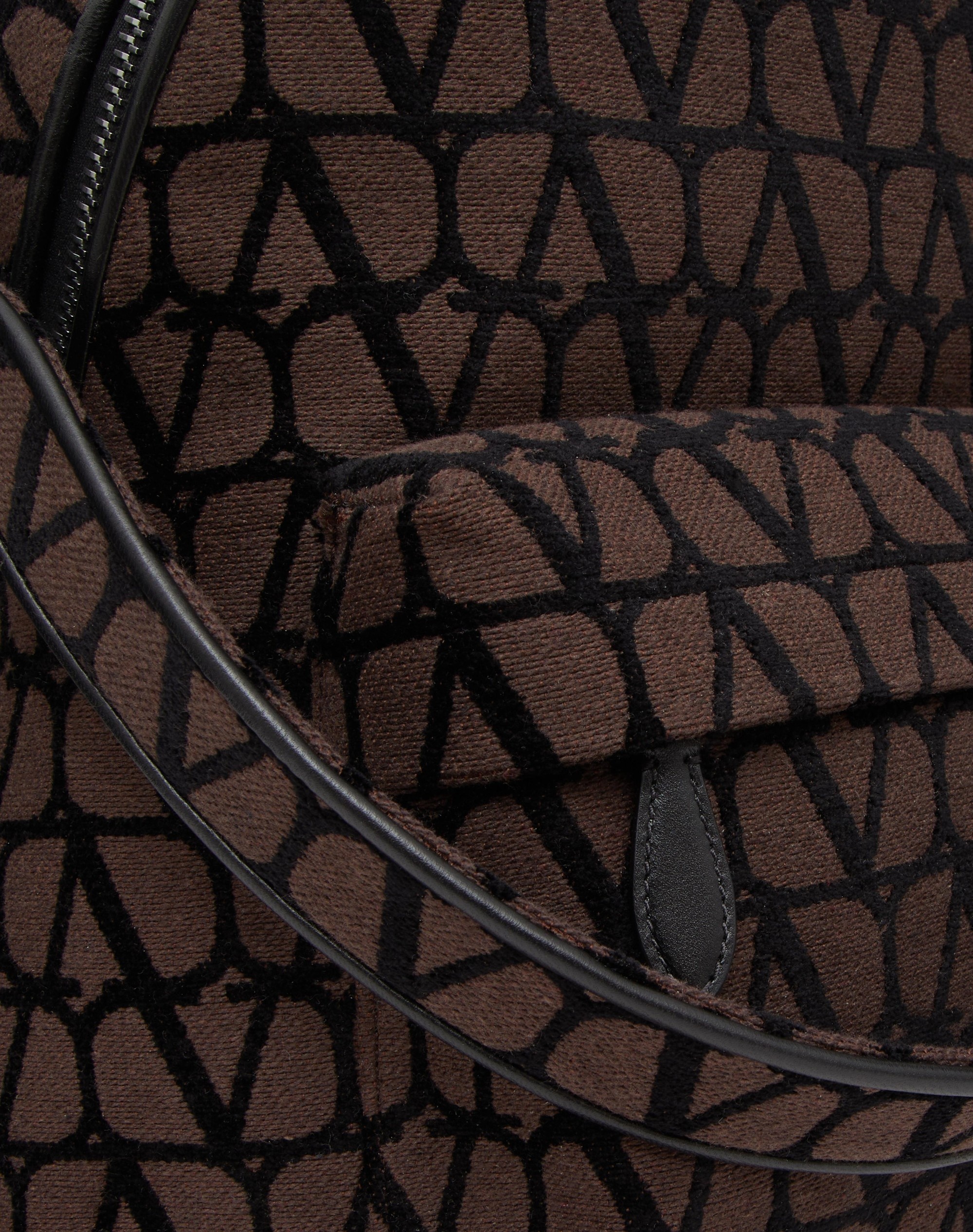 TOILE ICONOGRAPHE BACKPACK WITH LEATHER DETAILING - 8