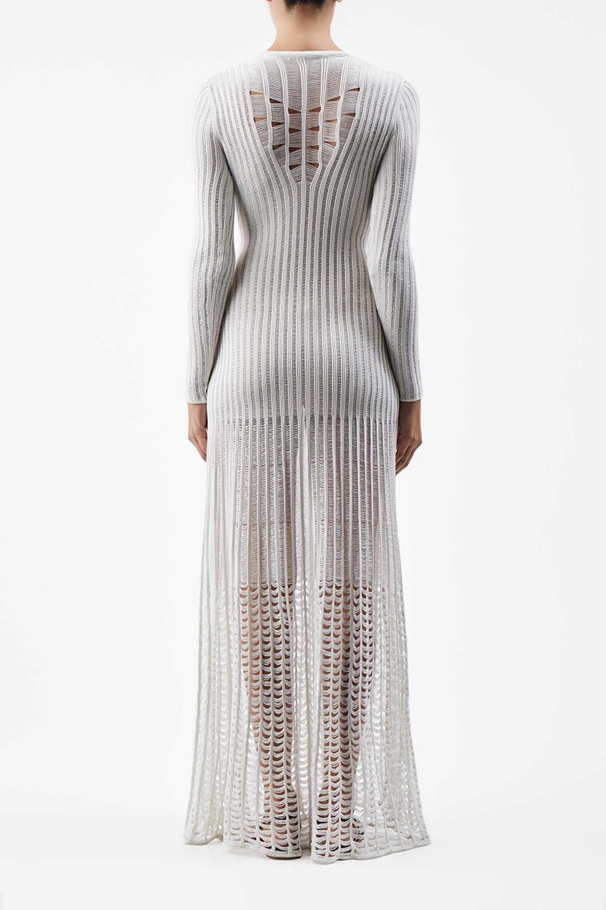 Maia Dress in Shappe Silk - 6