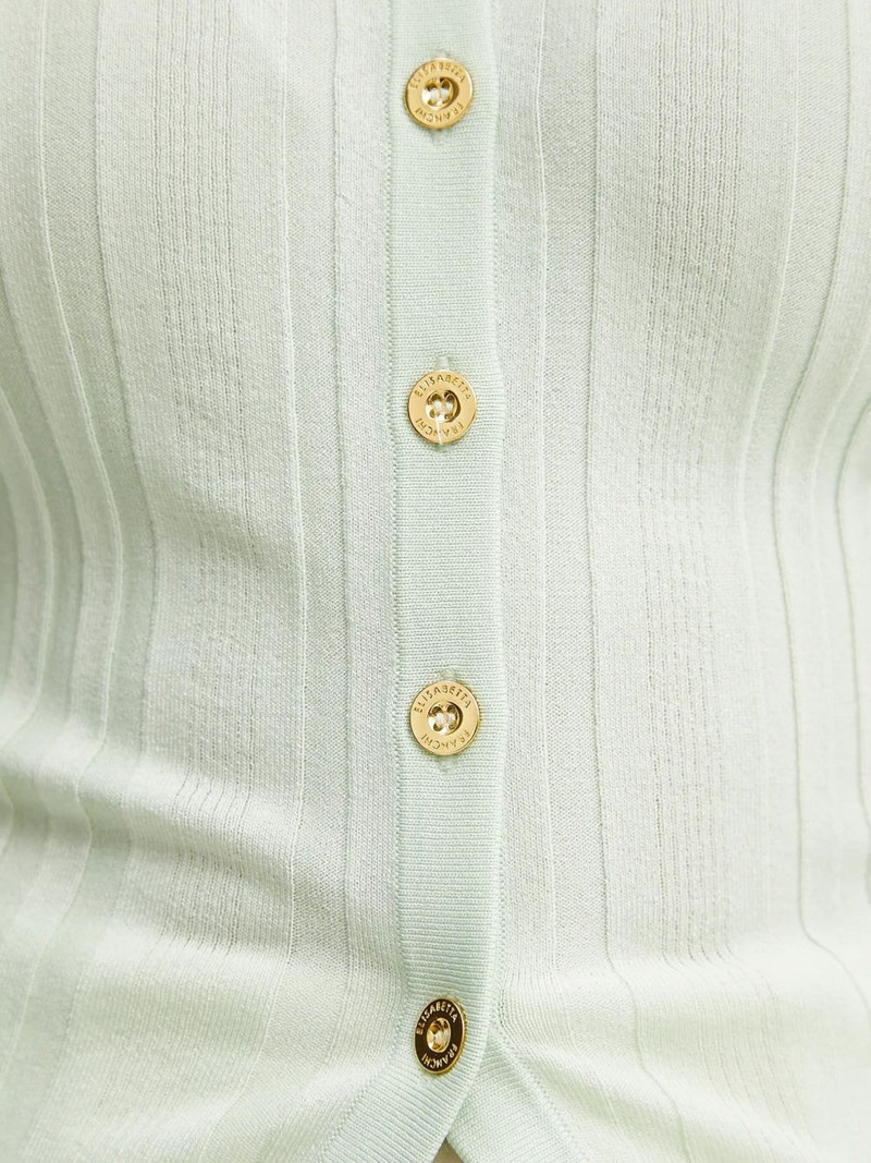 ribbed buttoned cardigan 5