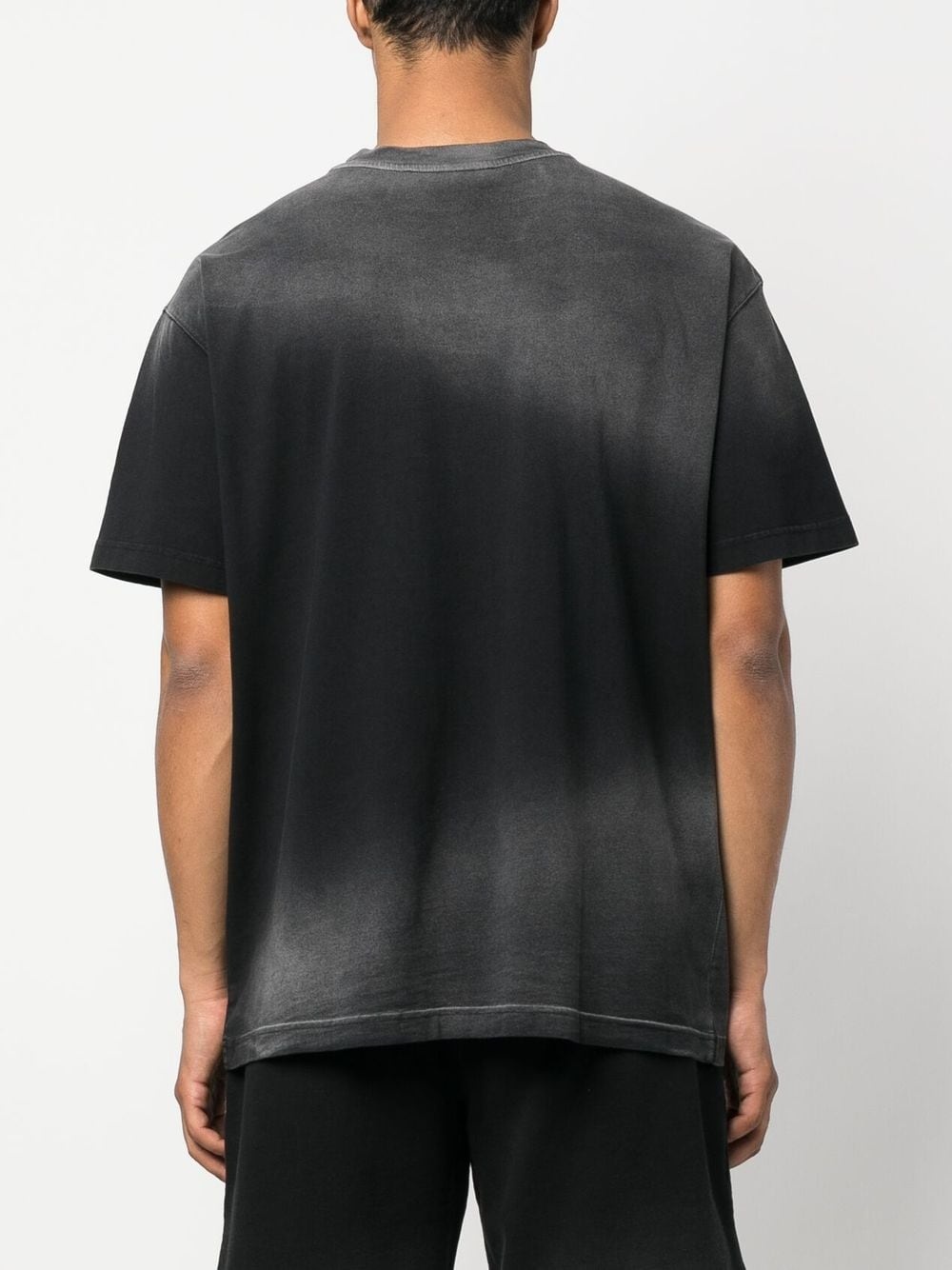 Gradient logo-print T-shirt - 4