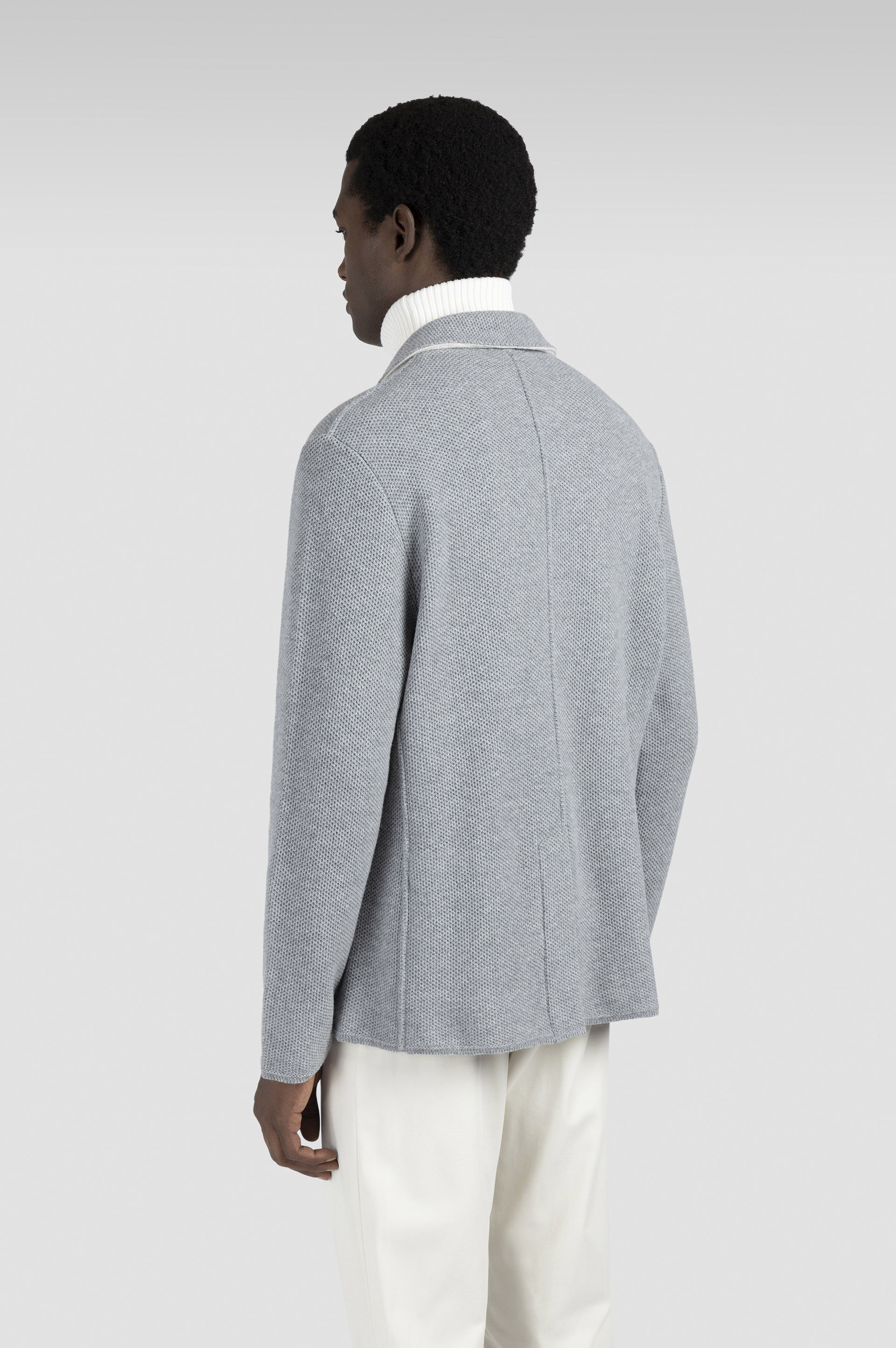 MERINO WOOL BLAZER - 3