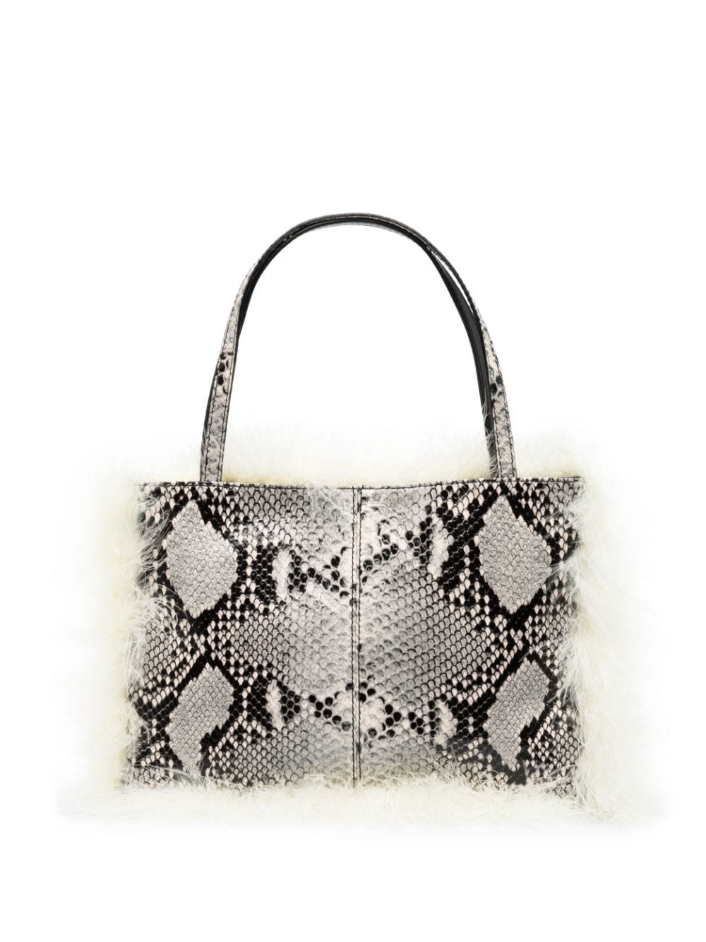 Suki snake-print tote bag - 1