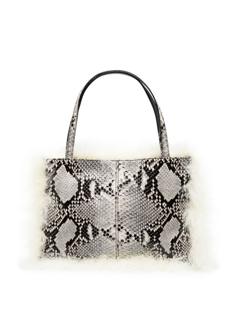 Suki snake-print tote bag 1