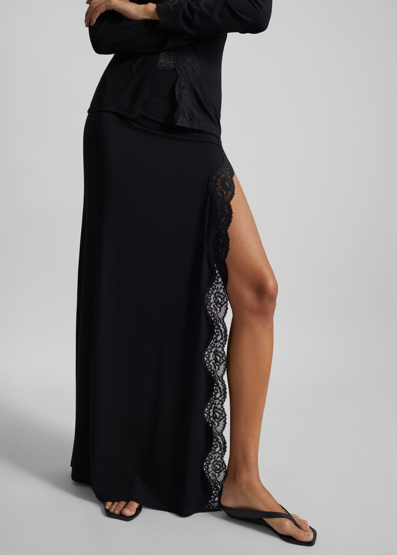 Beaufille Anise Trim Skirt - Black 4