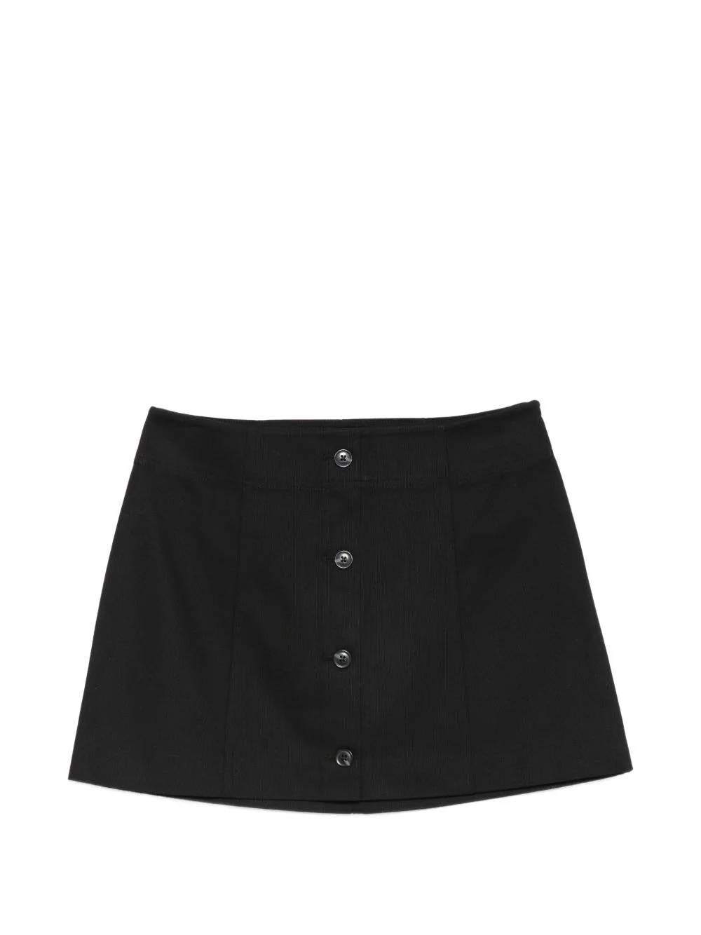 Sabonnie buttoned mini skirt - 1