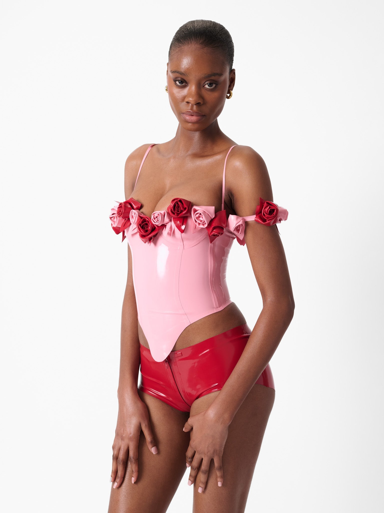 FANTASY CORSET TOP PINK - 3