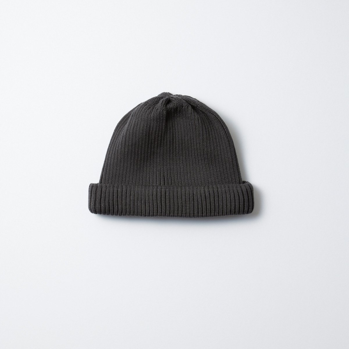 ROT-5021-DGRY ROTOTO - Cotton Roll Up Hat - Dark Grey - 1